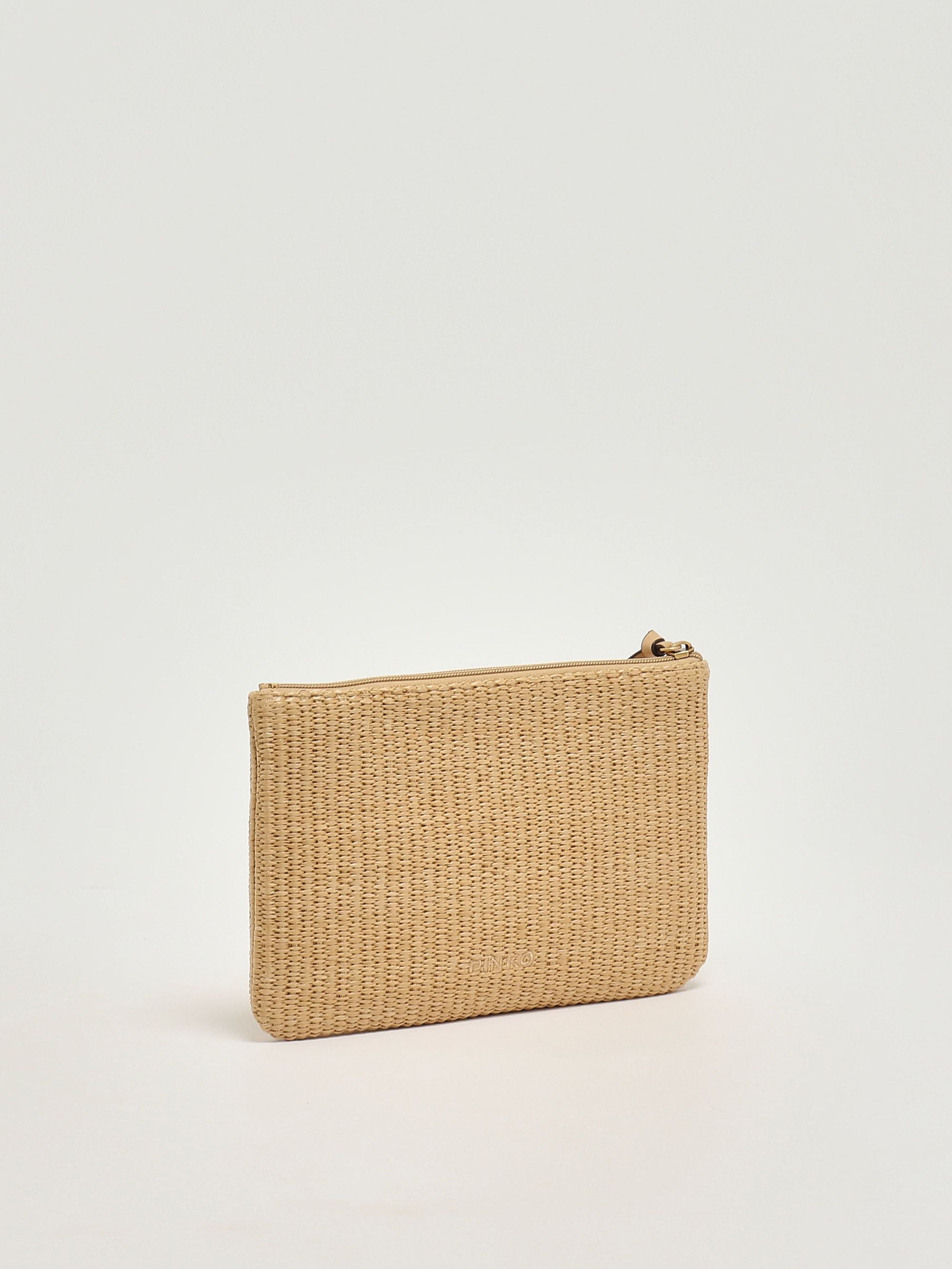 Pinko Pochette donna in rafia