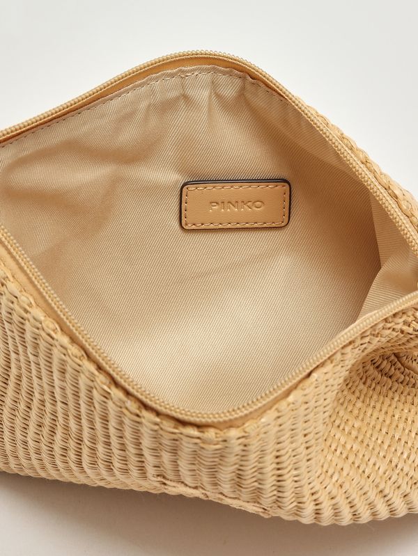 Pinko Pochette donna in rafia