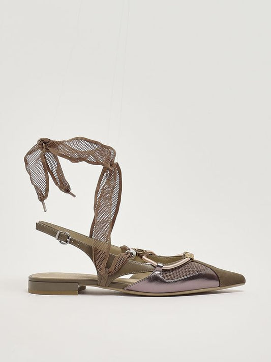 Pinko Ballerina donna Gianira in pelle