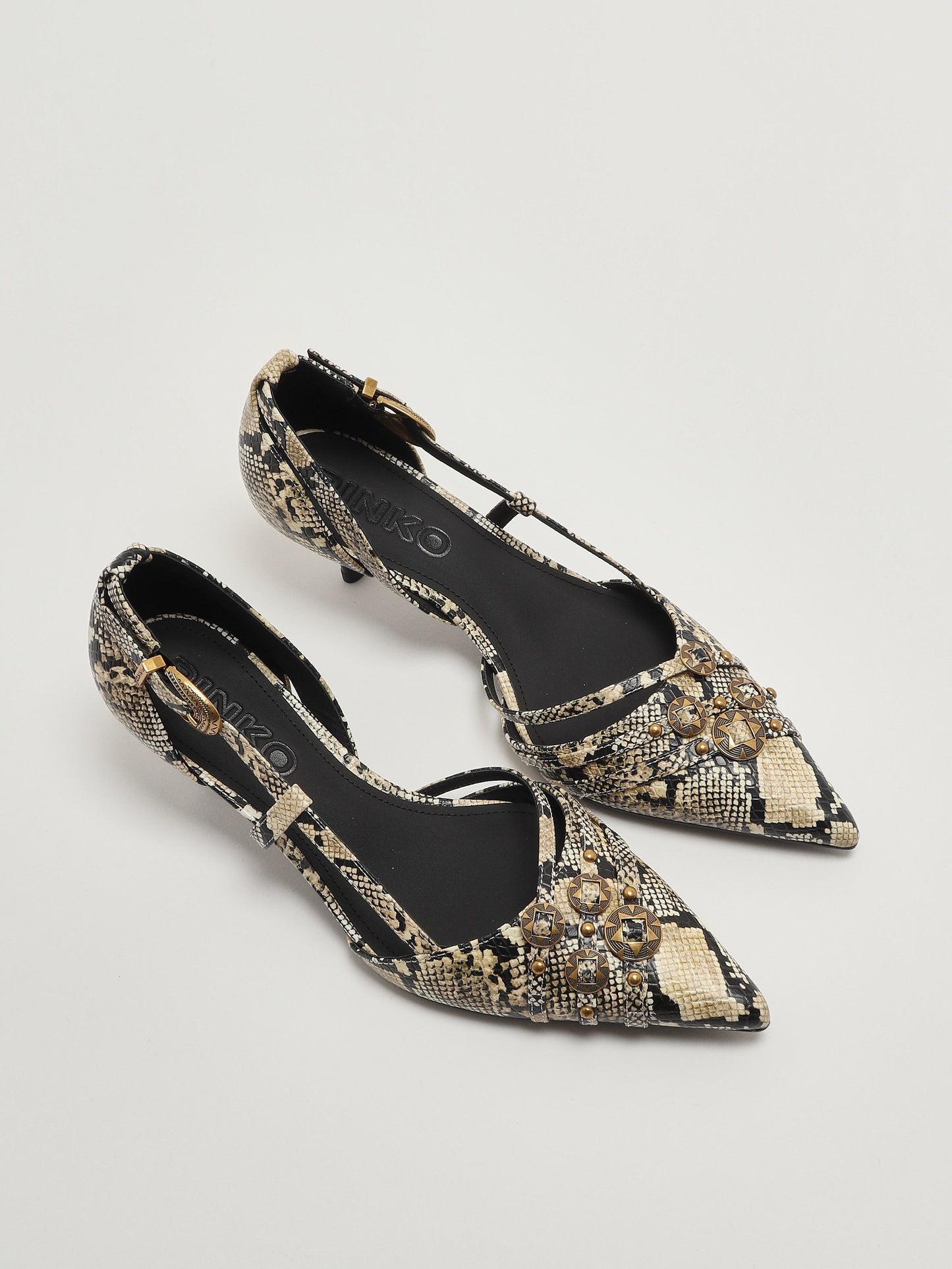 Pinko Decollete donna Gloria in pelle