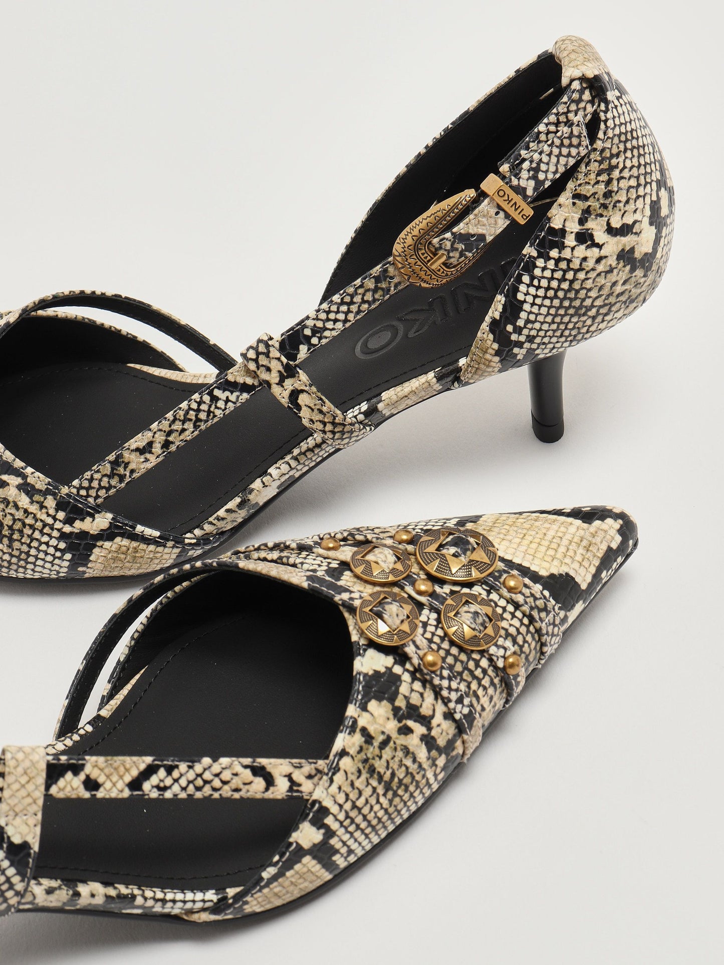 Pinko Decollete donna Gloria in pelle