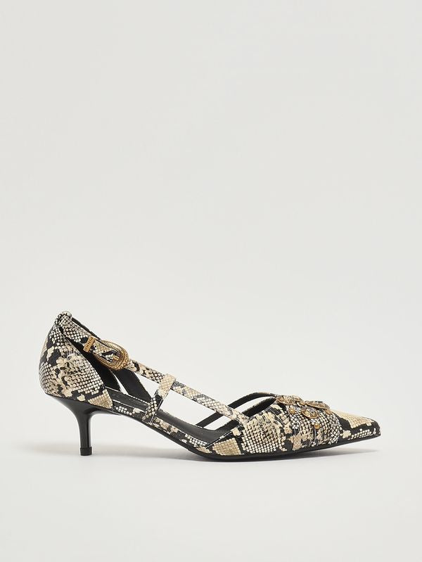 Pinko Decollete donna Gloria in pelle