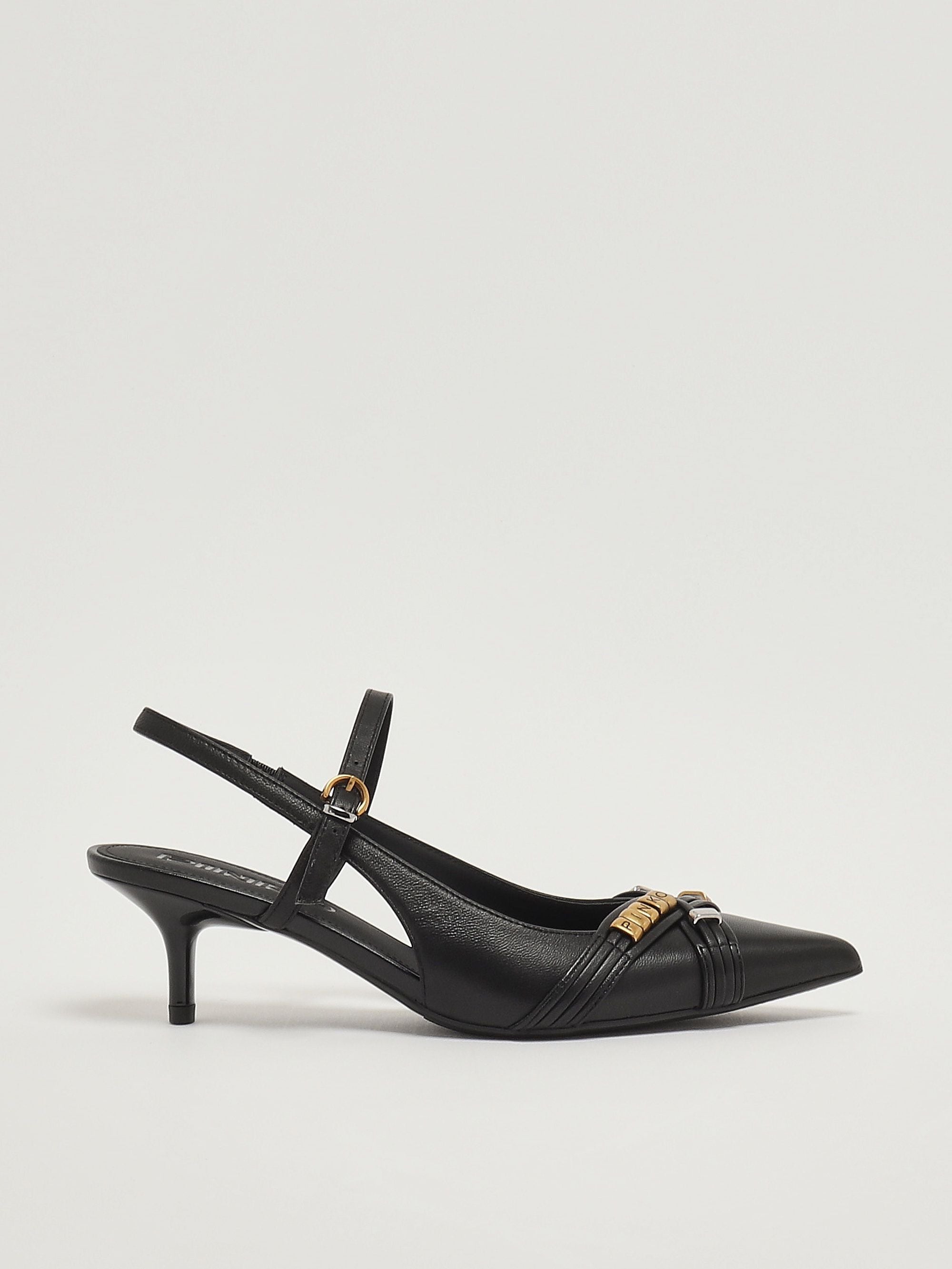 Pinko Décolleté donna Gloria 18 in pelle nappata