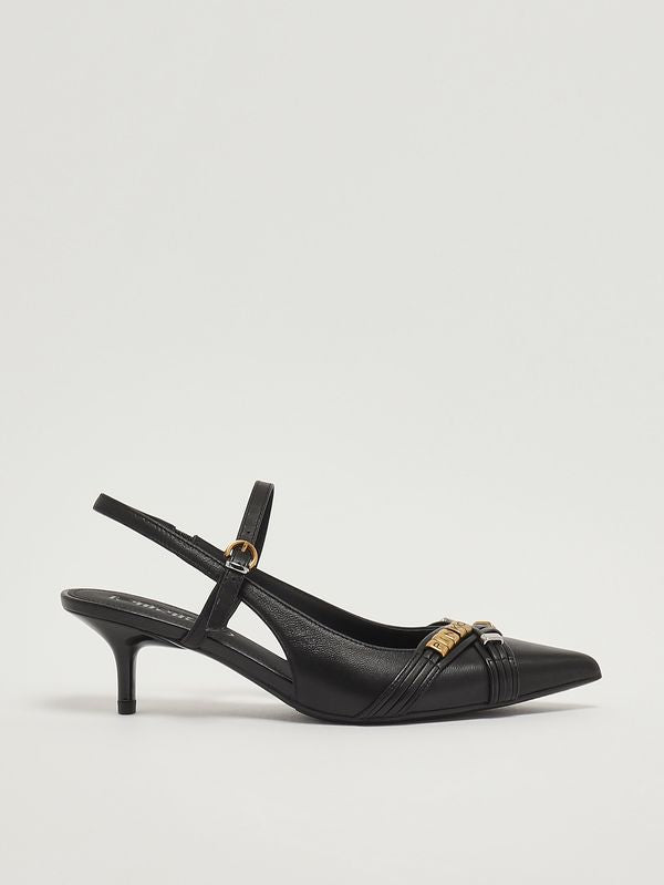 Pinko Décolleté donna Gloria 18 in pelle nappata