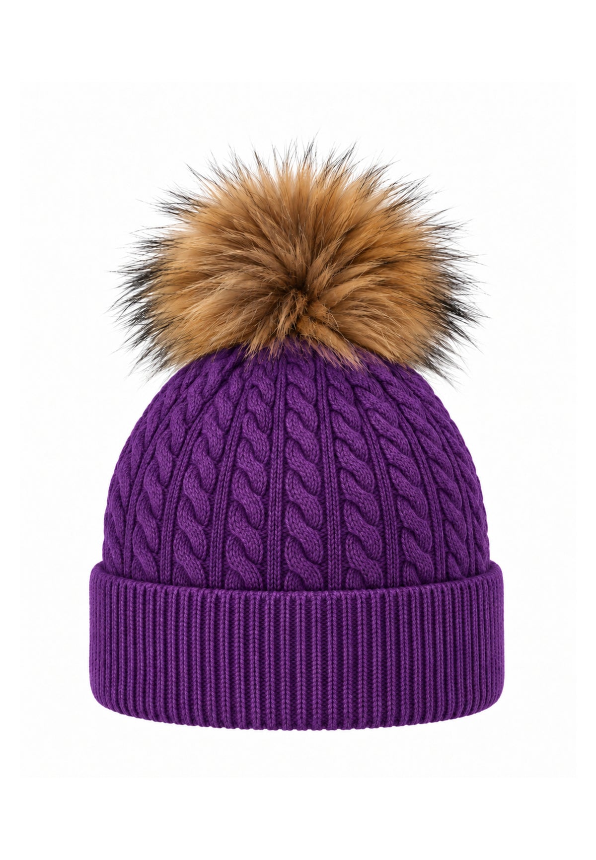 REFRIGIWEAR CAPPELLO A TRECCIA CON LOGO PATCH E POMPOM Bambine e ragazze RG2615FW26_