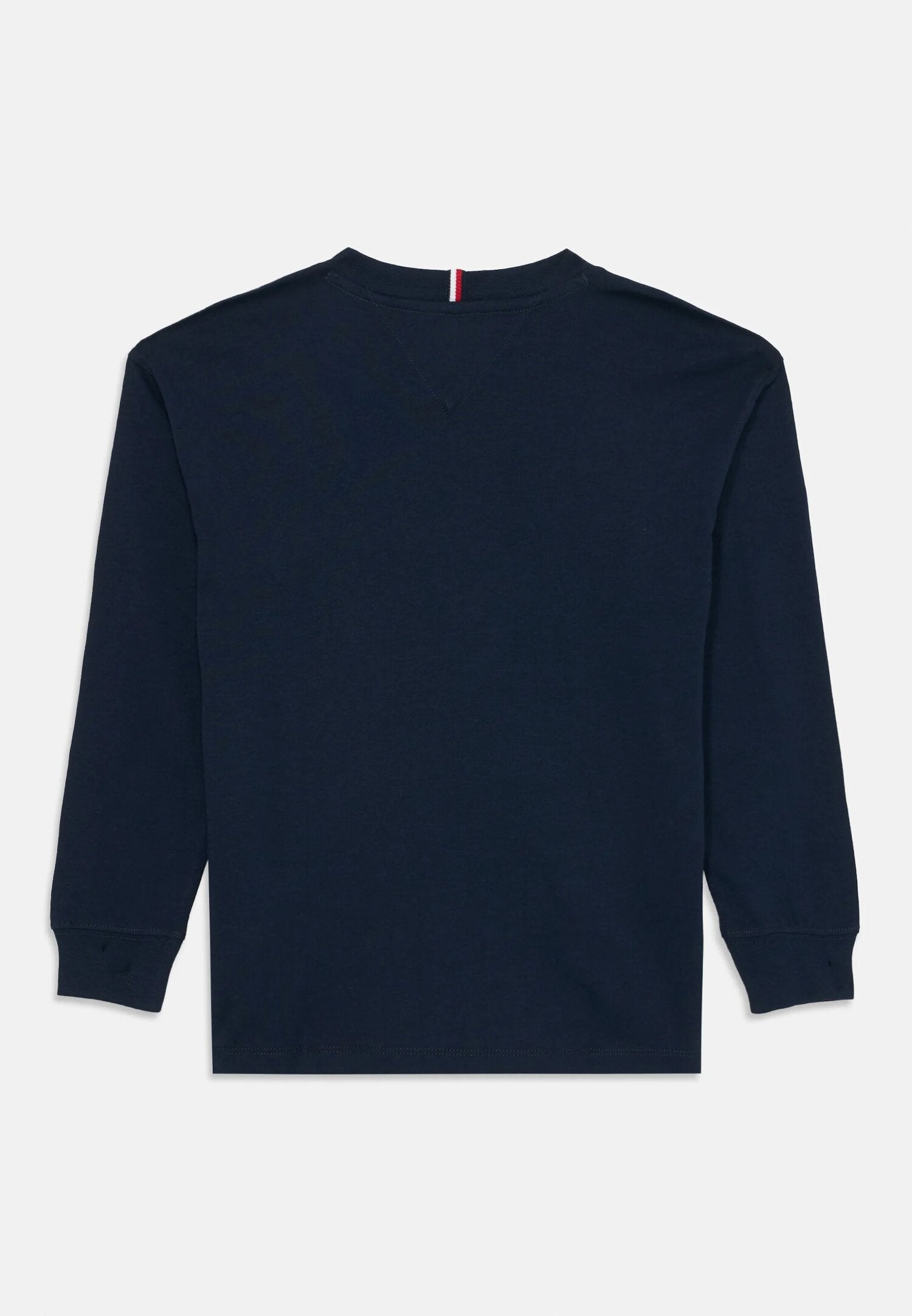 Tommy Hilfiger Tshirt Ragazzo Blu Maniche Lunghe Scuola PE26