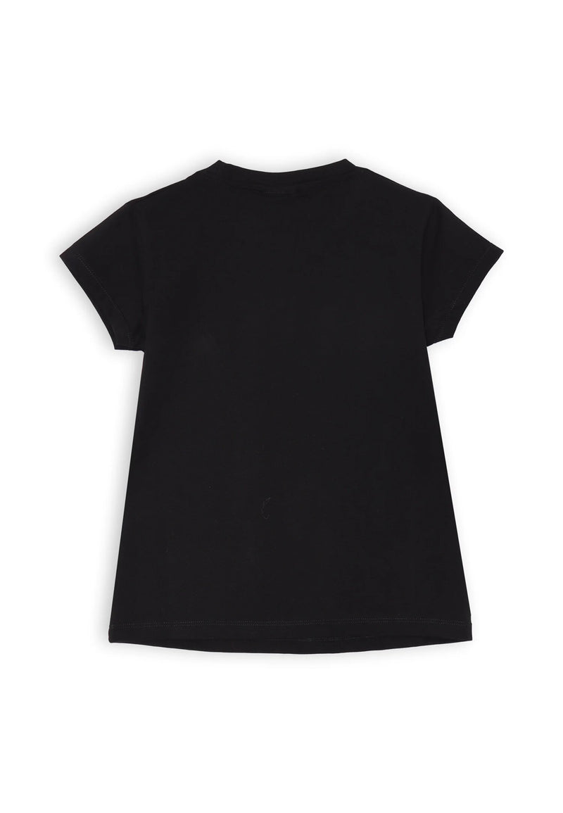 Black complete Danza size girl with white print summer 2025 - NERO | CammarataMode