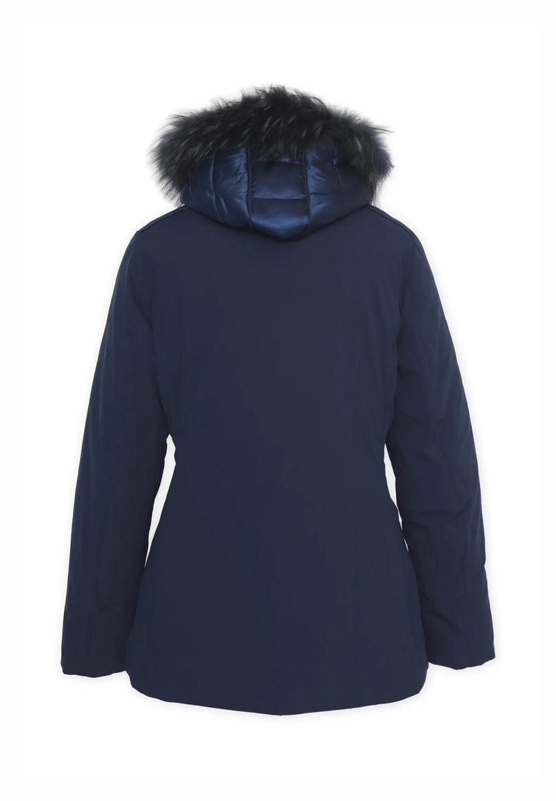Giacca Yes Zee Bambina Blu 2-16 Anni con Cappuccio Staccabile in Piuma - BLU | CammarataMode