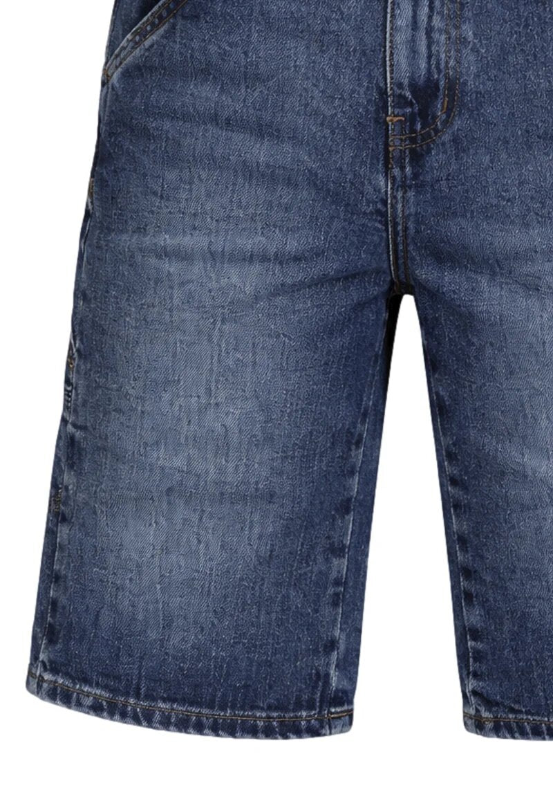 Roy Roger's Bermuda Cargo Blu Denim In Jeans Bambino RG197_