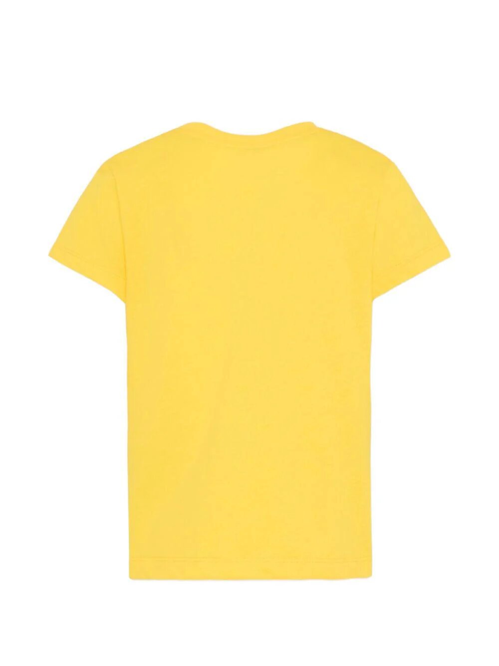Moschino Tshirt Giallo Bambina Girocollo Estivo In Cotone 15524256285055_