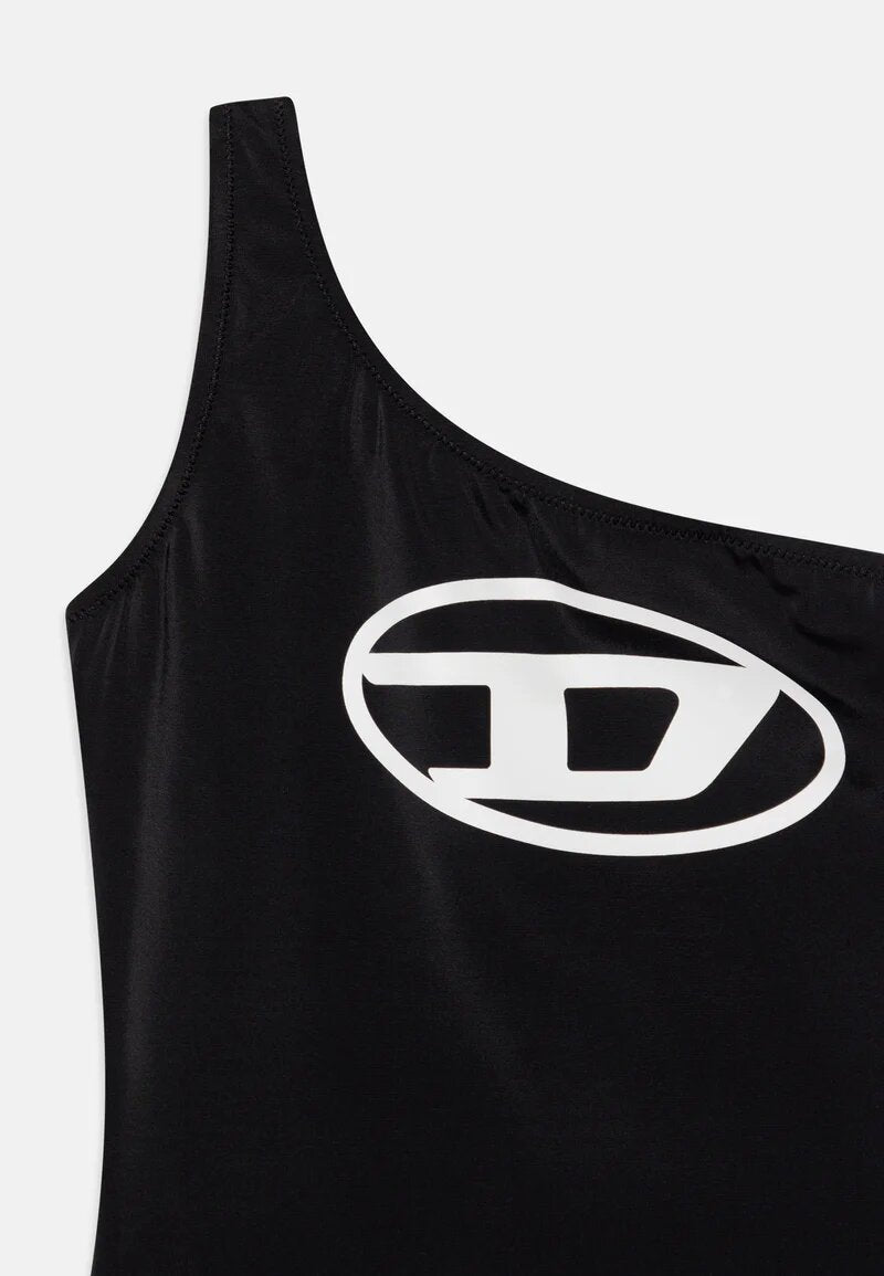 Diesel Girls One Shoulder Black One Piece Swimsuit | CammarataMode