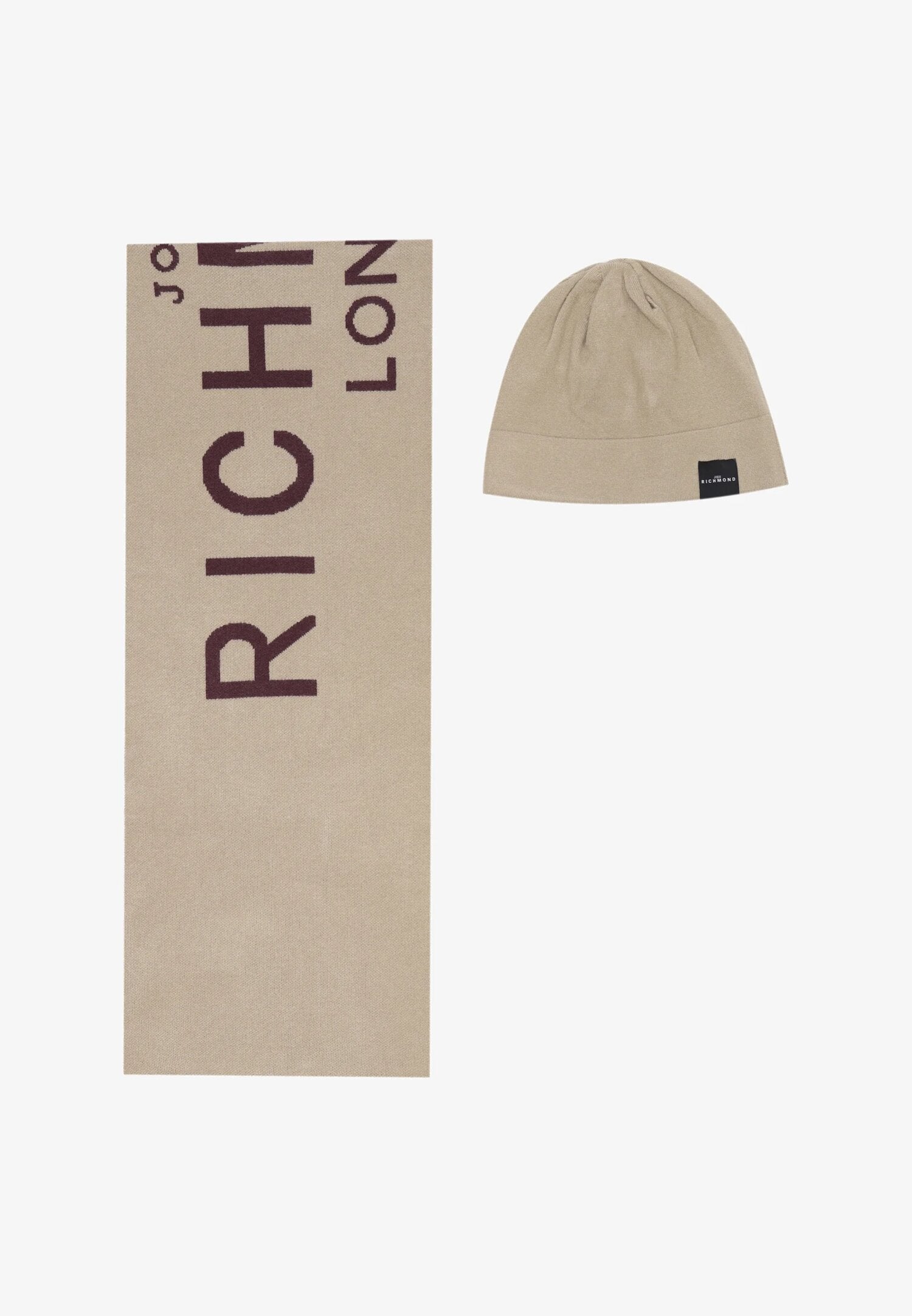 JOHN RICHMOND – Set Sciarpa e Cappello da Bambino - beige