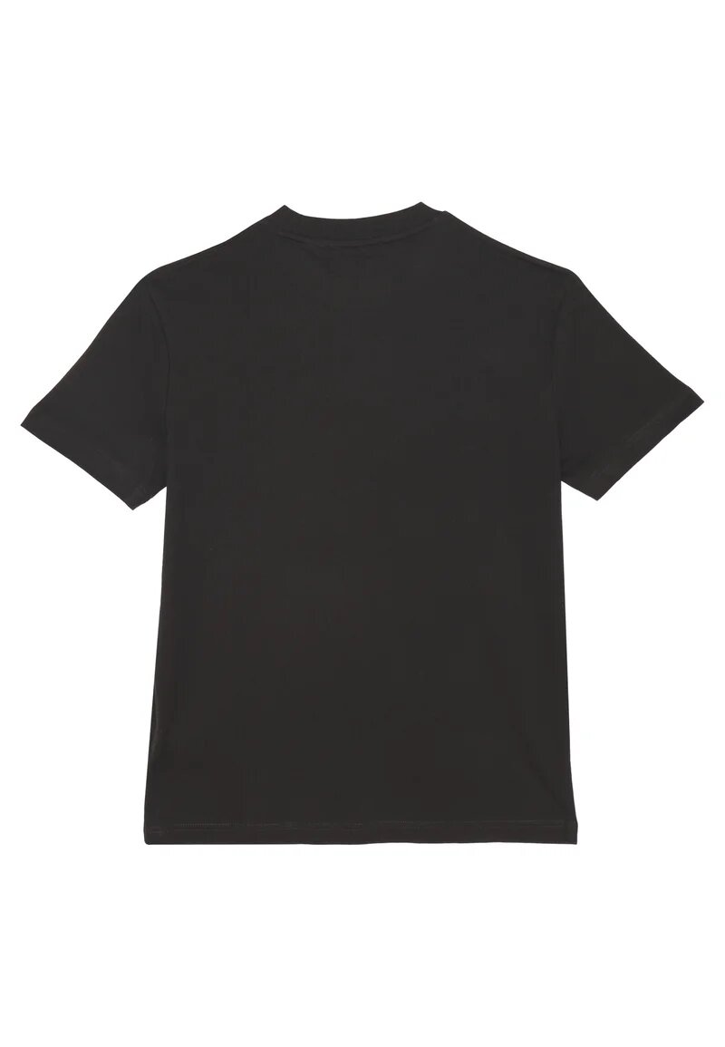 John Richmond t-shirt uomo nera in cotone con stampa logo - NERO | CammarataMode