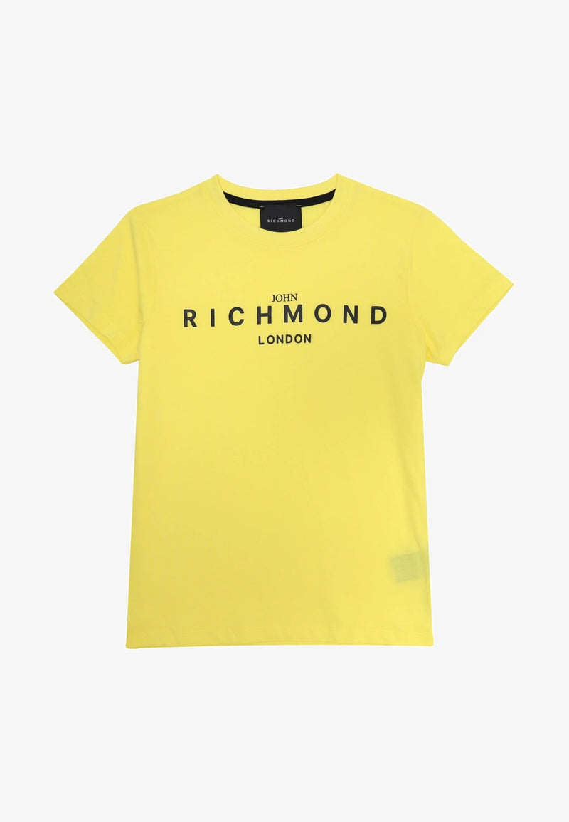 John Richmond T-Shirt Gialla Bambino Kids Junior Cotone - GIALLO | CammarataMode