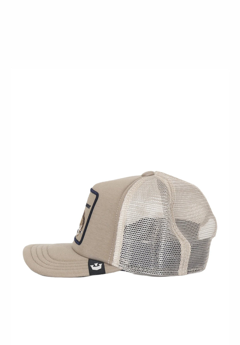 Cappello trucker Goorin Bros coniglio beige bambino ragazzo snapback - TORTORA | CammarataMode