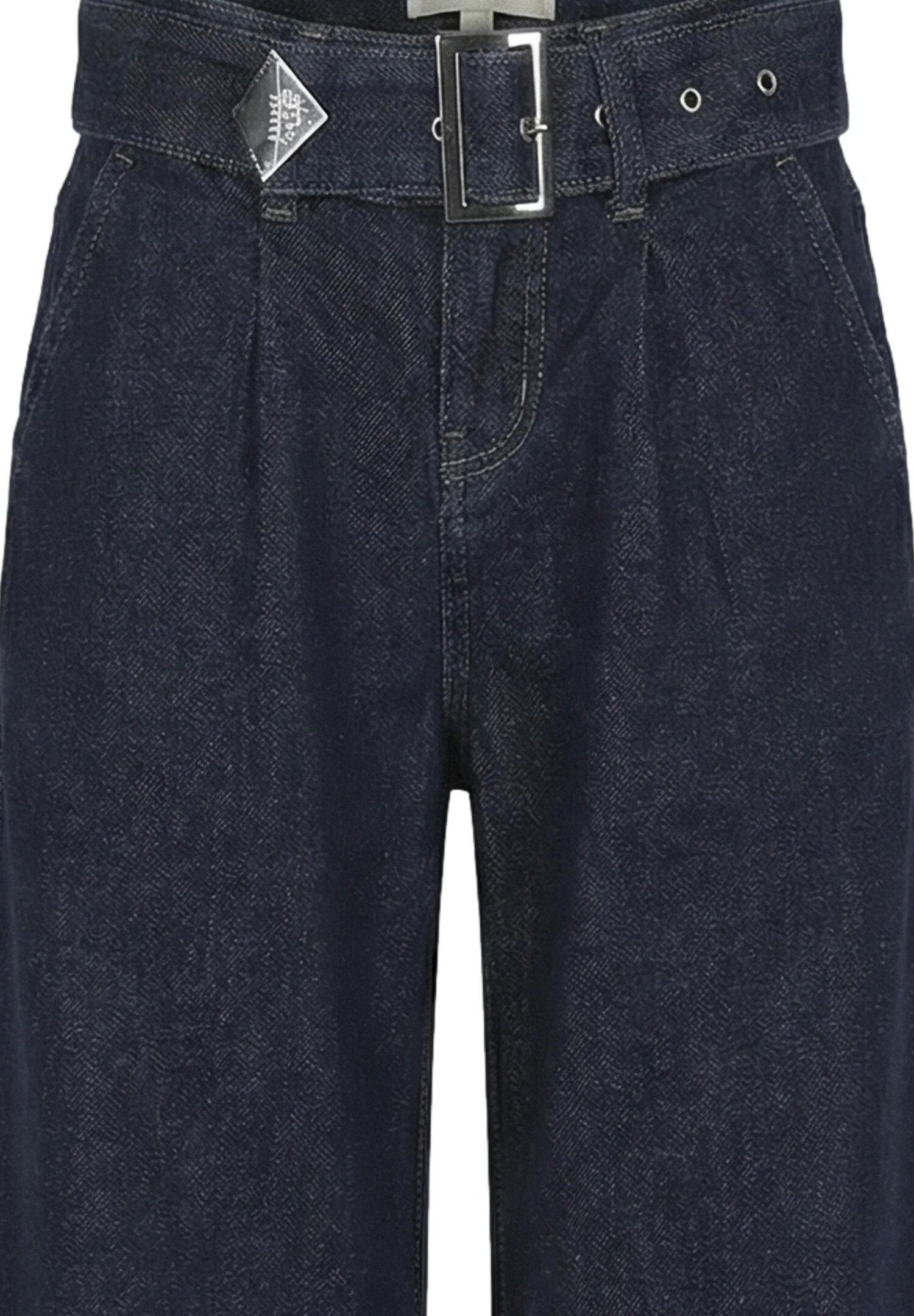 Roy Roger's Jeans Scuri Bambina Con Cintura Passeggio In Denim RG154_