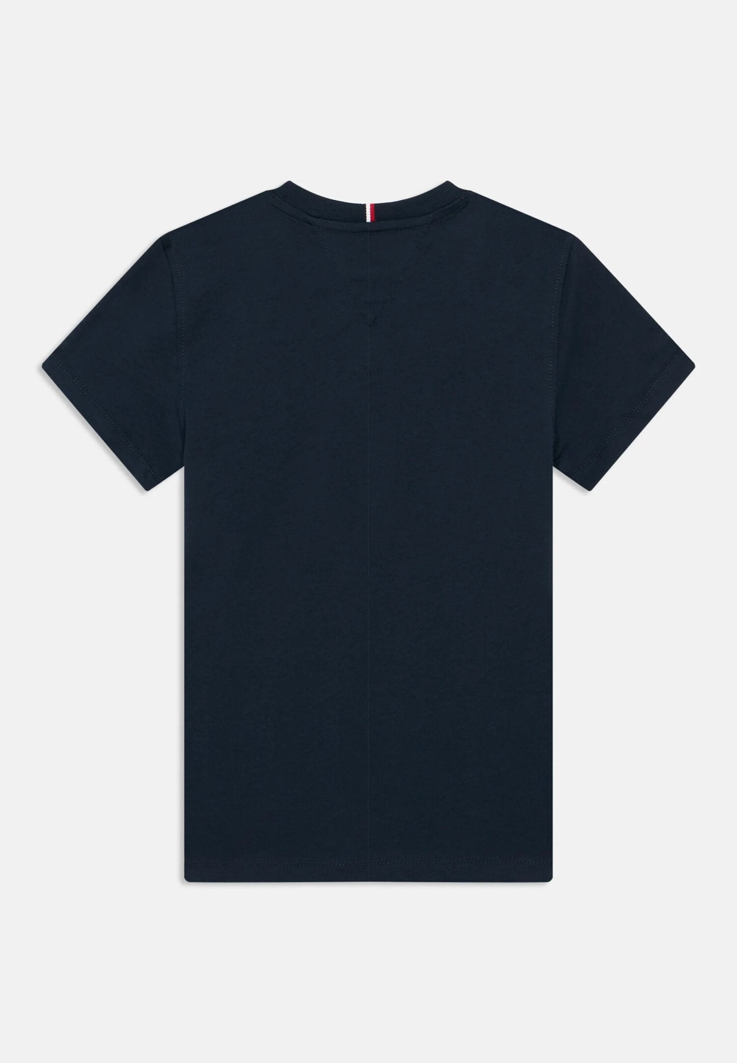 Tommy Hilfiger Tshirt Blu Bambino In Jersey Maniche Corte Quotidiano PE26