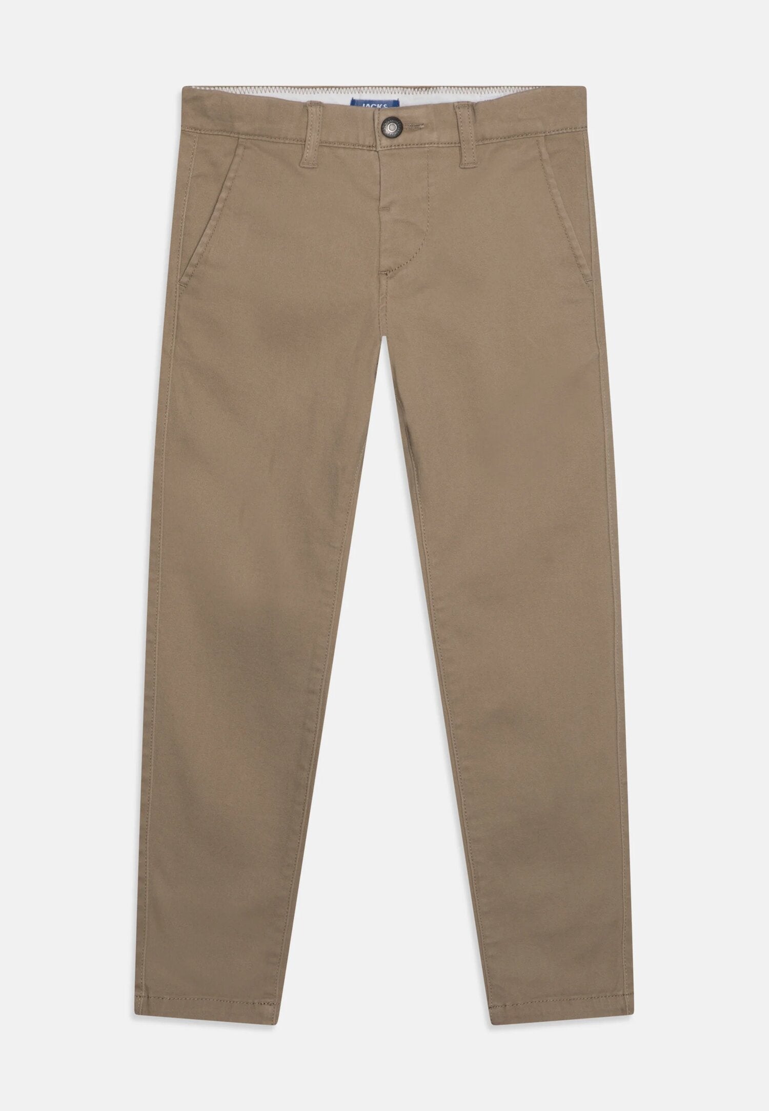 Jack & Jones chino bambino beige cotone elastico tasche laterali