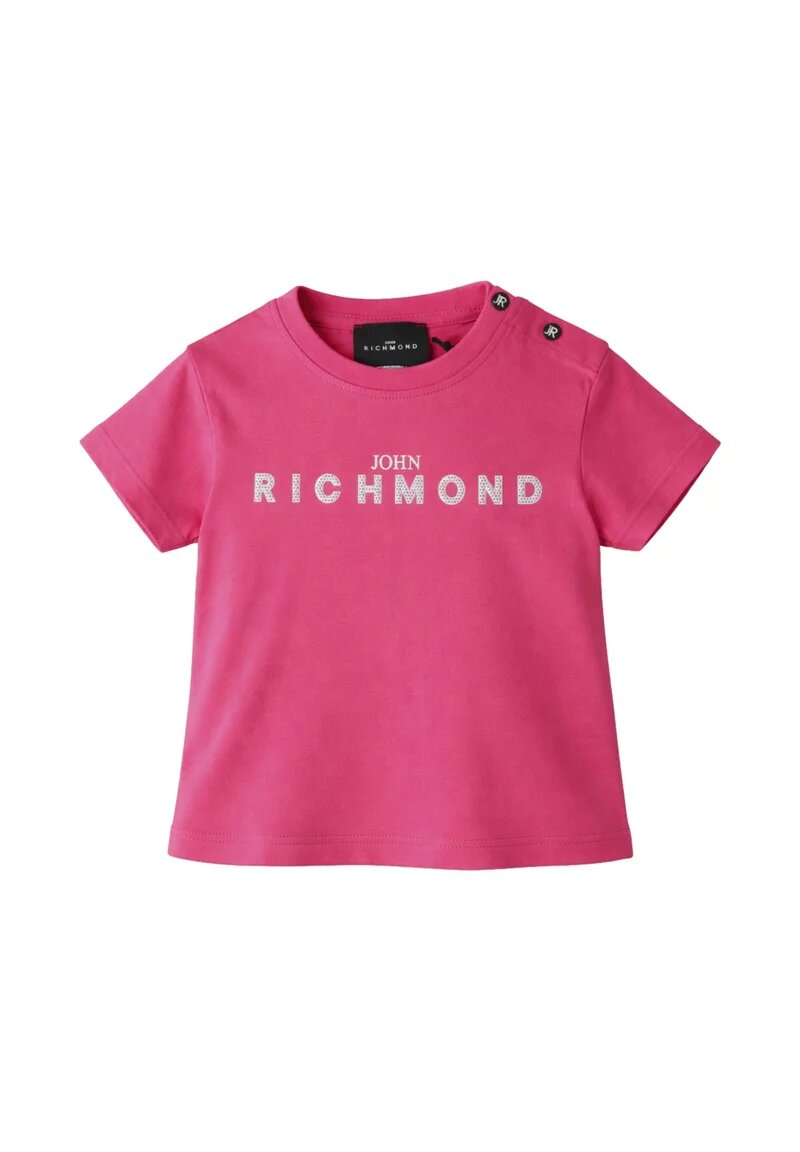 John Richmond Completo Con Maglietta Fucsia e Gonna Neonata RIP26043CJ_