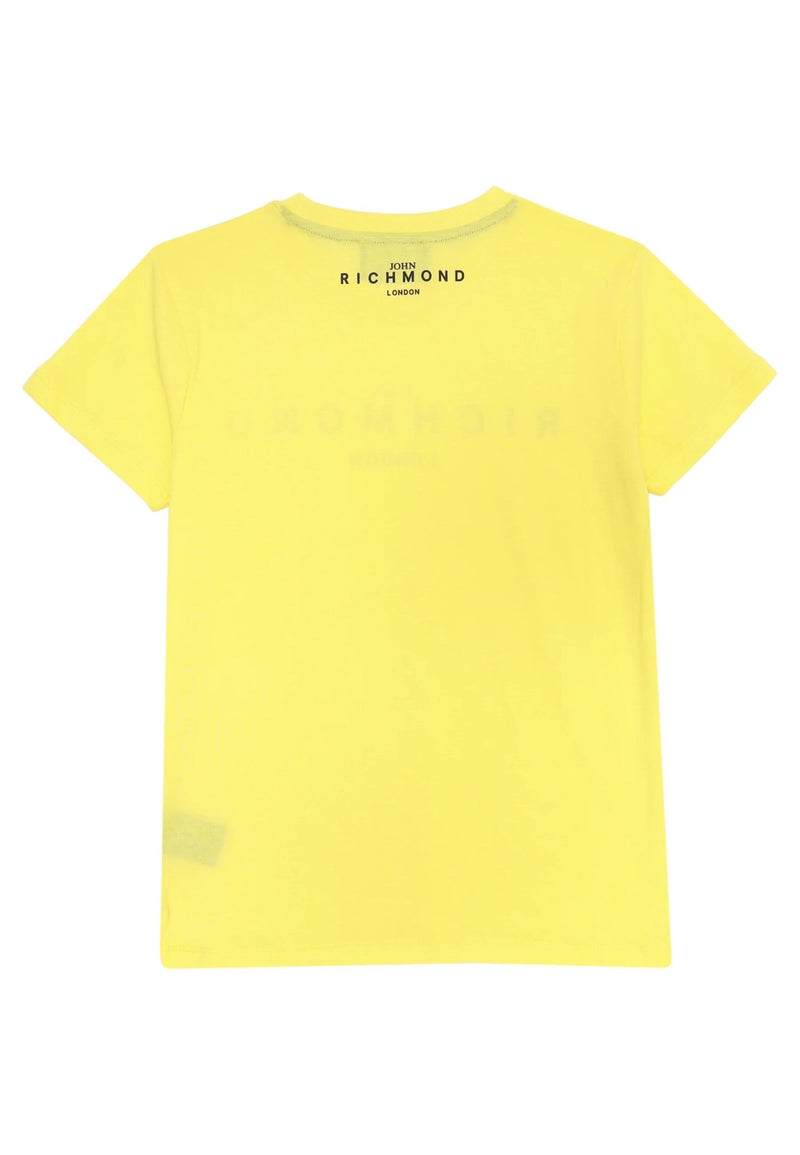 John Richmond T-Shirt Gialla Bambino Kids Junior Cotone - GIALLO | CammarataMode
