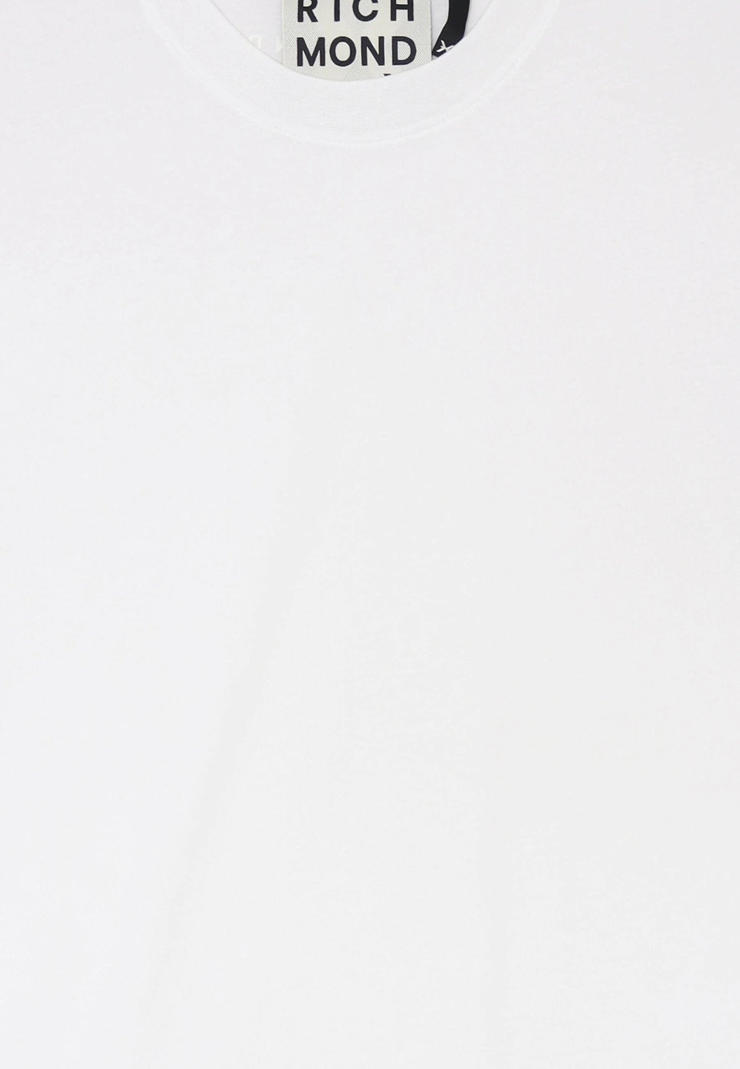 JOHN RICHMOND – T-Shirt Uomo Basic in Cotone – White