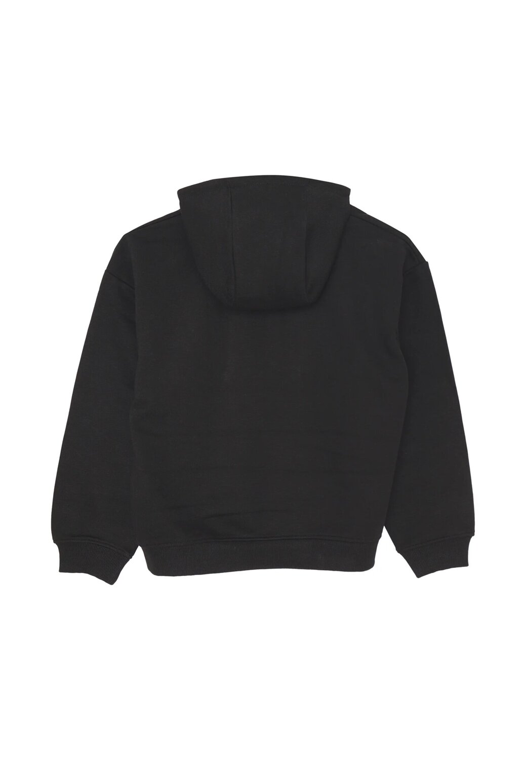 John Richmond Felpa Nero Bambino In Cotone Con Cappuccio Scuola AI25