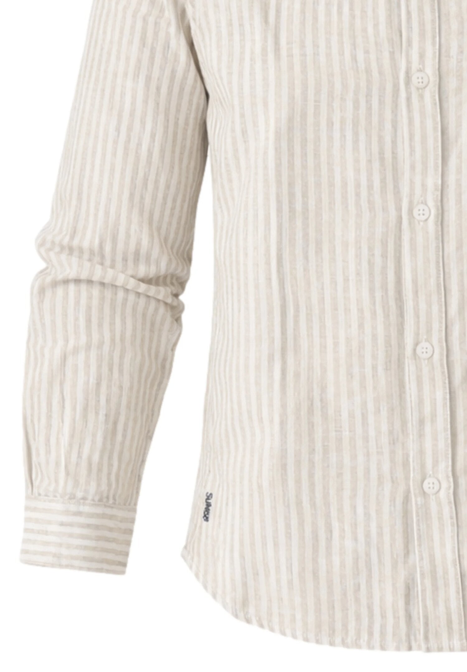 Sun68 Kids Camicia Bambino Beige Colletto Coreano S36310_