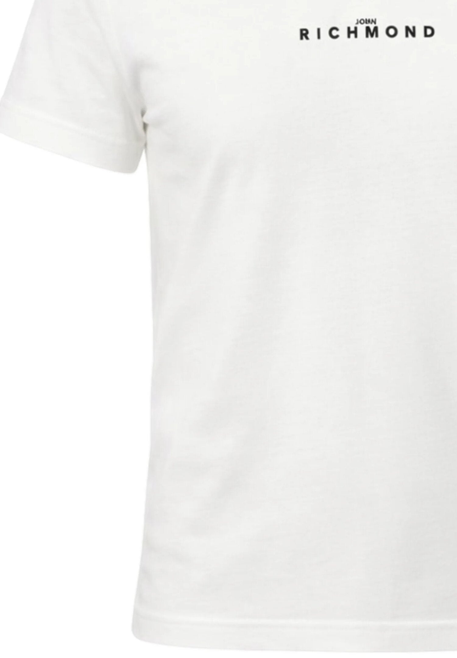 John Richmond Tshirt Panna Logo Piccolo Bambino RBP26005TS_
