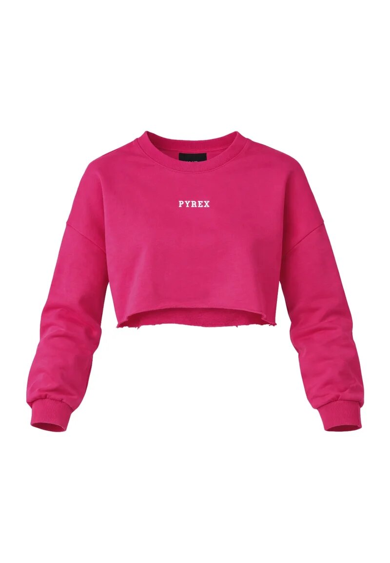 Pyrex Completo Fucsia Felpa/leggings Bambina Girocollo 26EPK46071+46106_