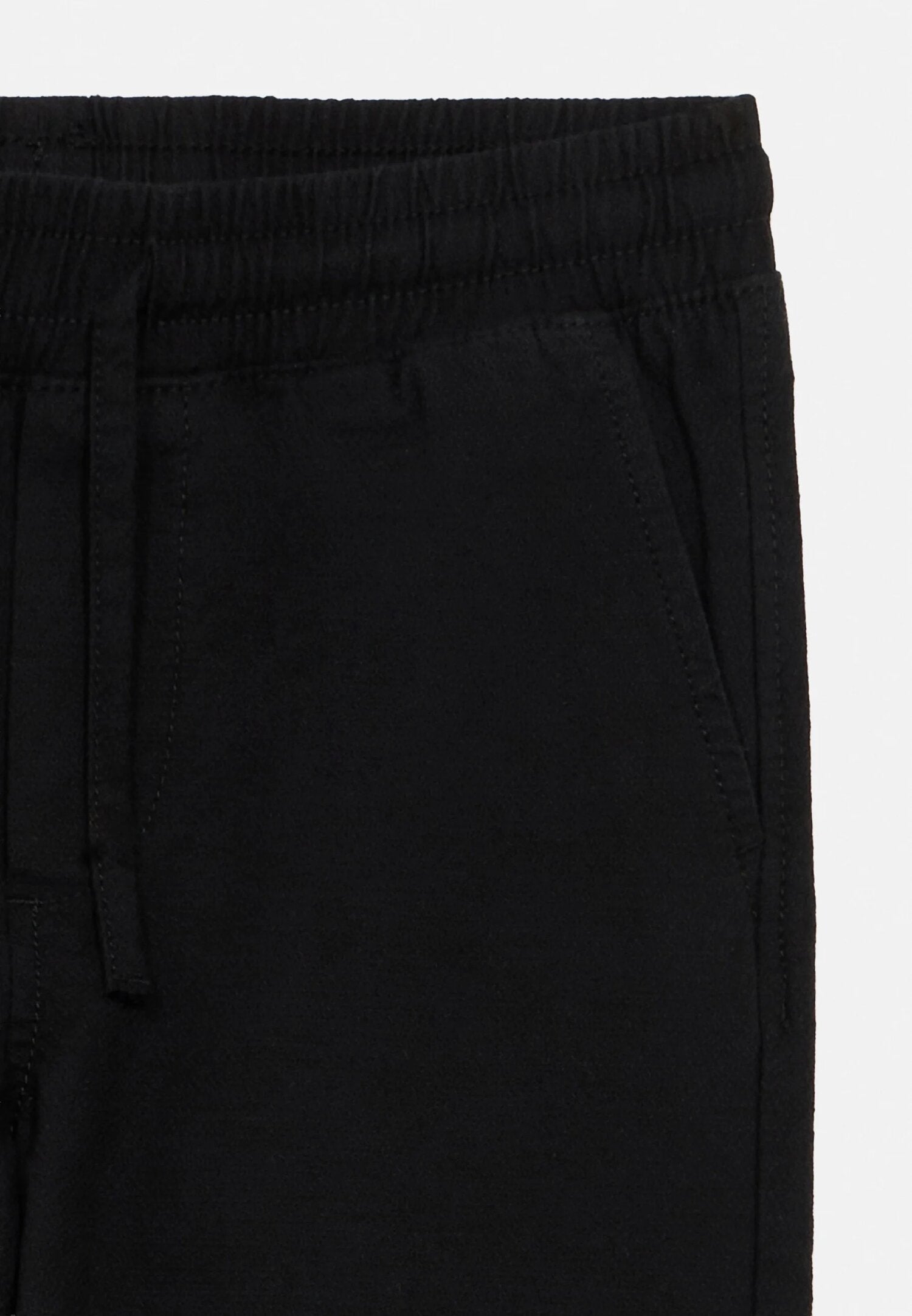 Jack & Jones Pantalone Nero Con Laccio In Vita Bambino 12297922_
