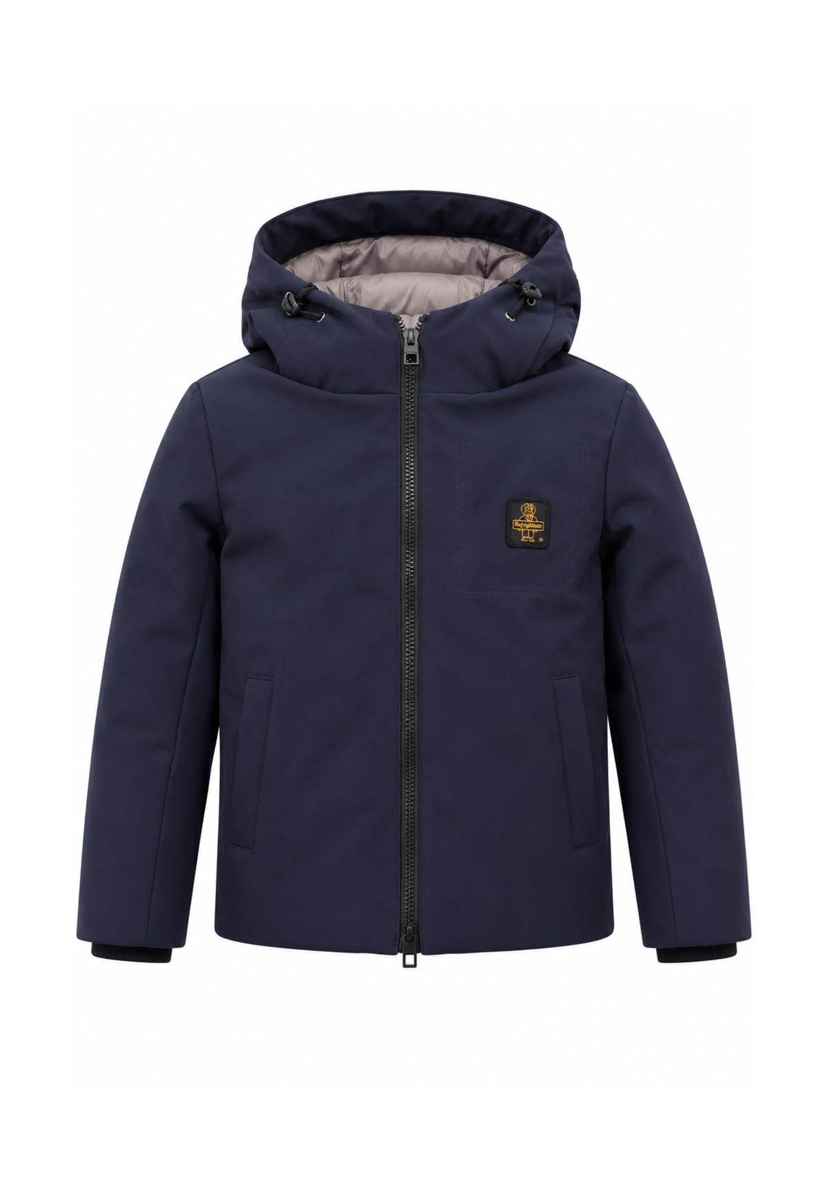 REFRIGIWEAR GIUBBOTTO BLU IN SOFTSHELL CON CAPPUCCIO Bambini e ragazzi R2152CW26_