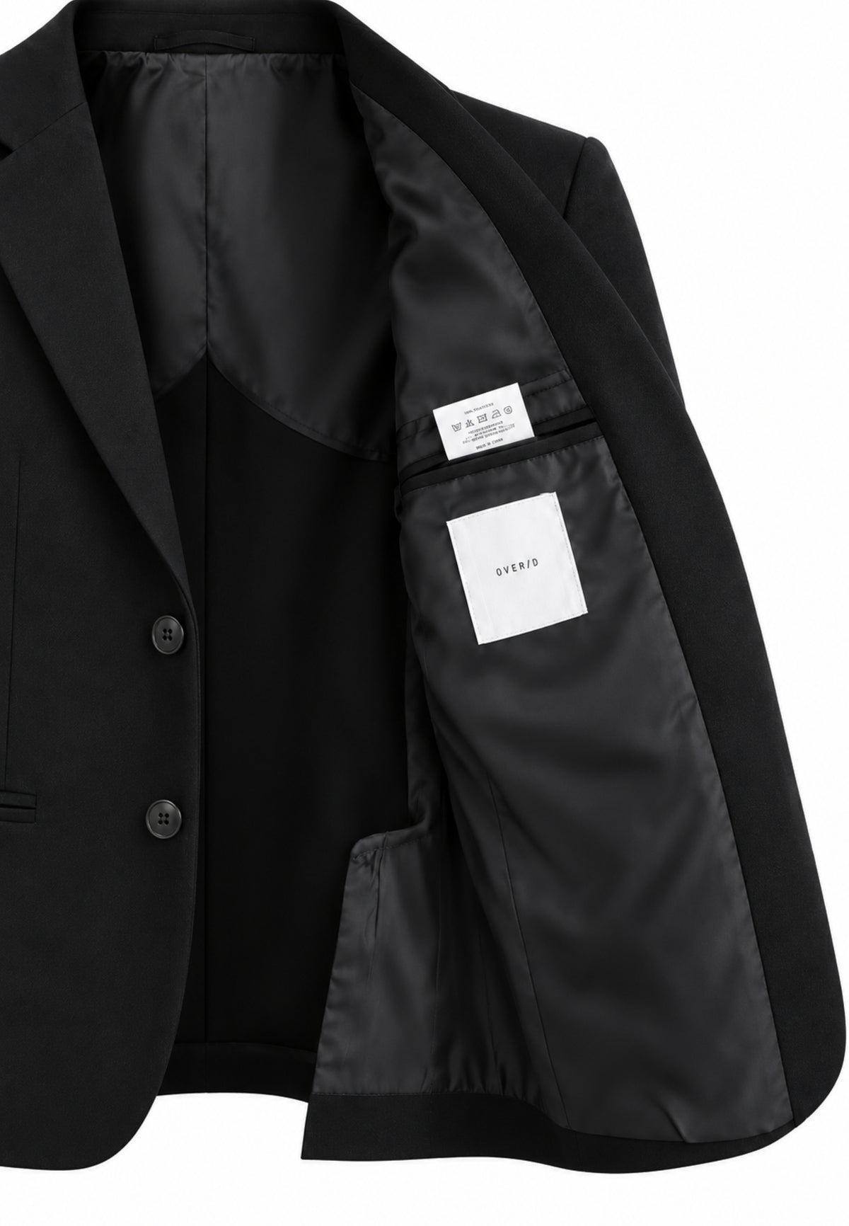 OVERD ABITO NERO CON PANTALACCIO Bambini e ragazzi OK261824SGC+OK261823SPN.NE_