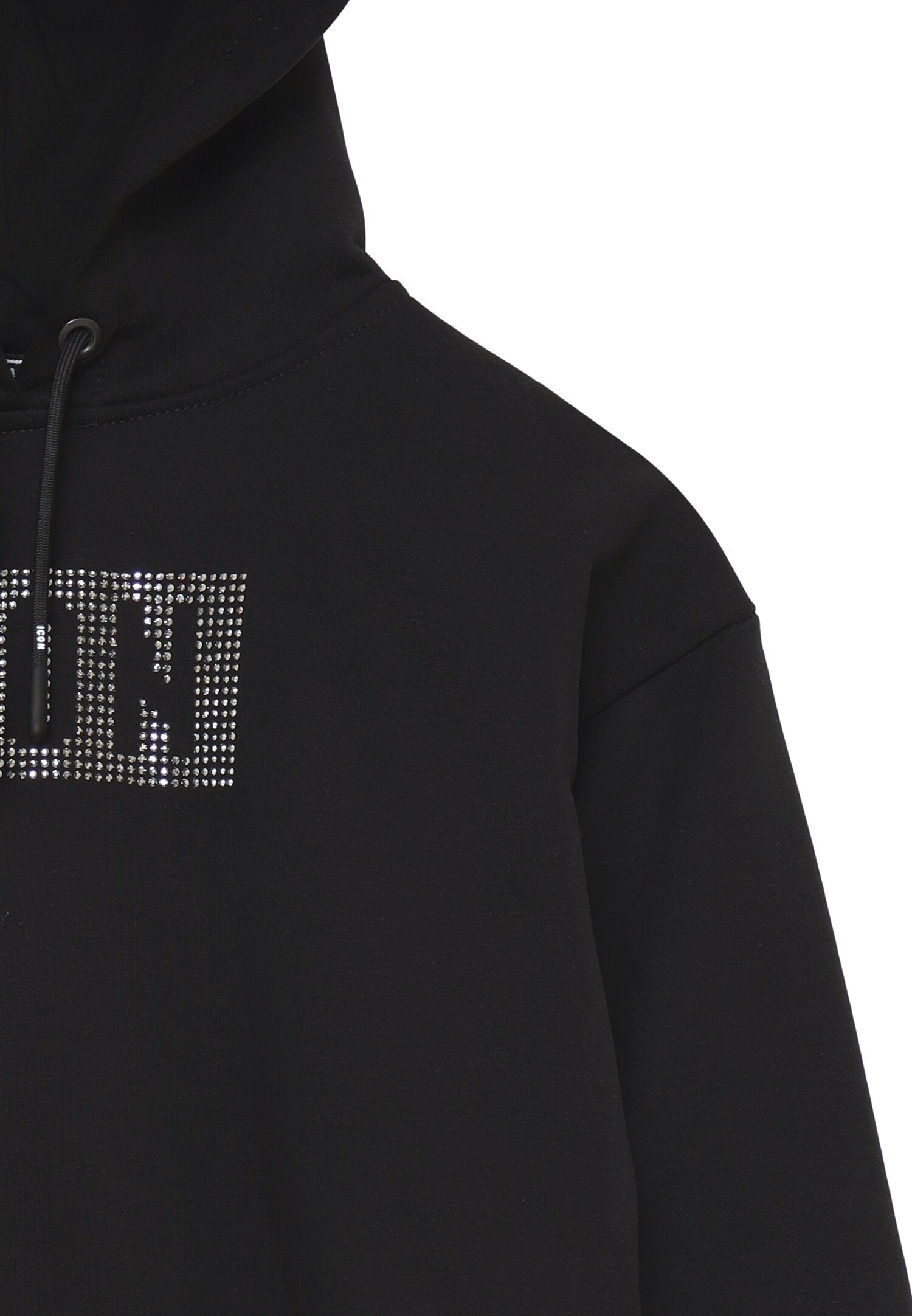 Icon Felpa Bambina In Cotone Con Cappuccio Sportivo AI25
