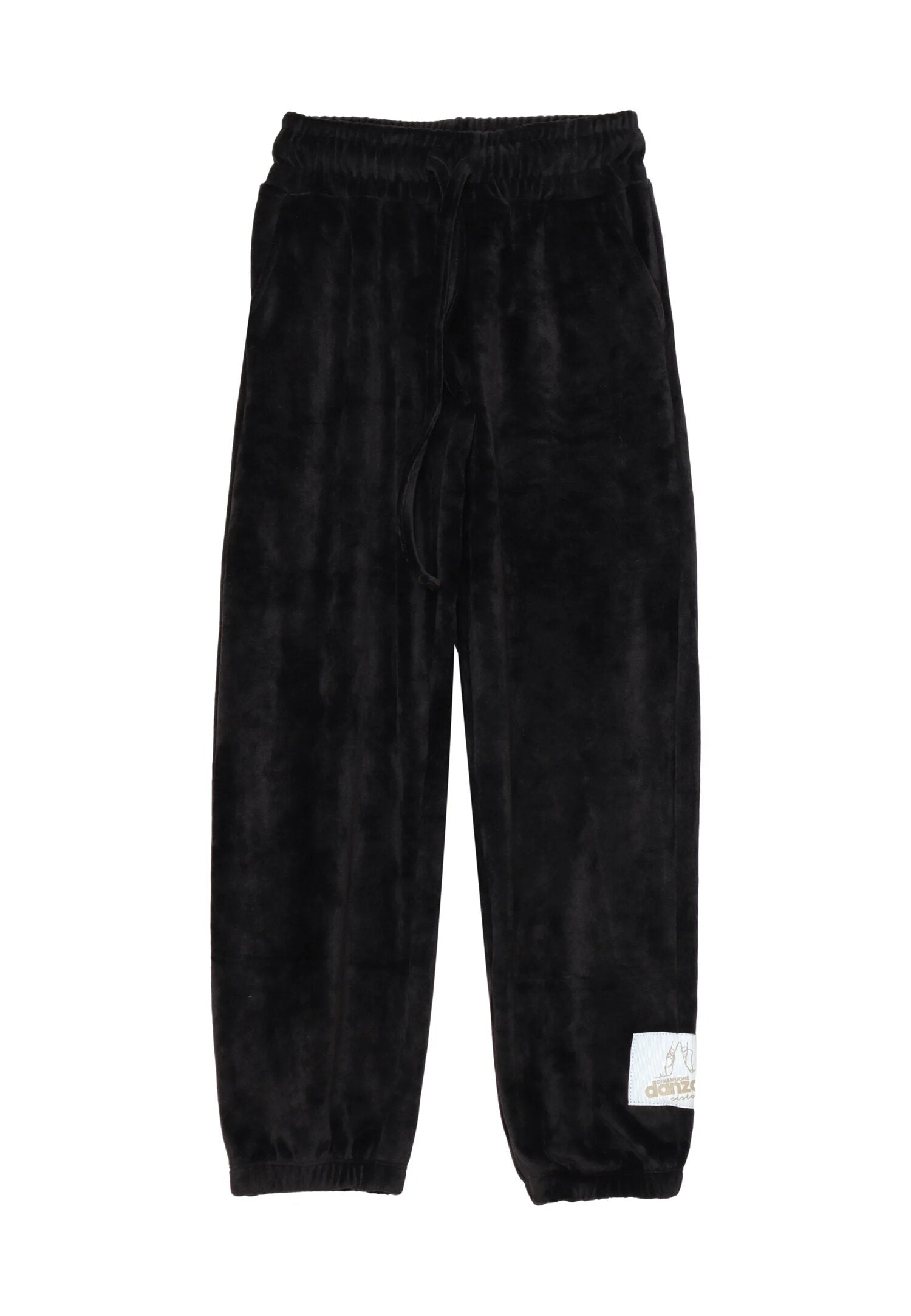 Dimensione Danza Completo Nero Ciniglia Bambina Tessuto Girocollo invernale AI