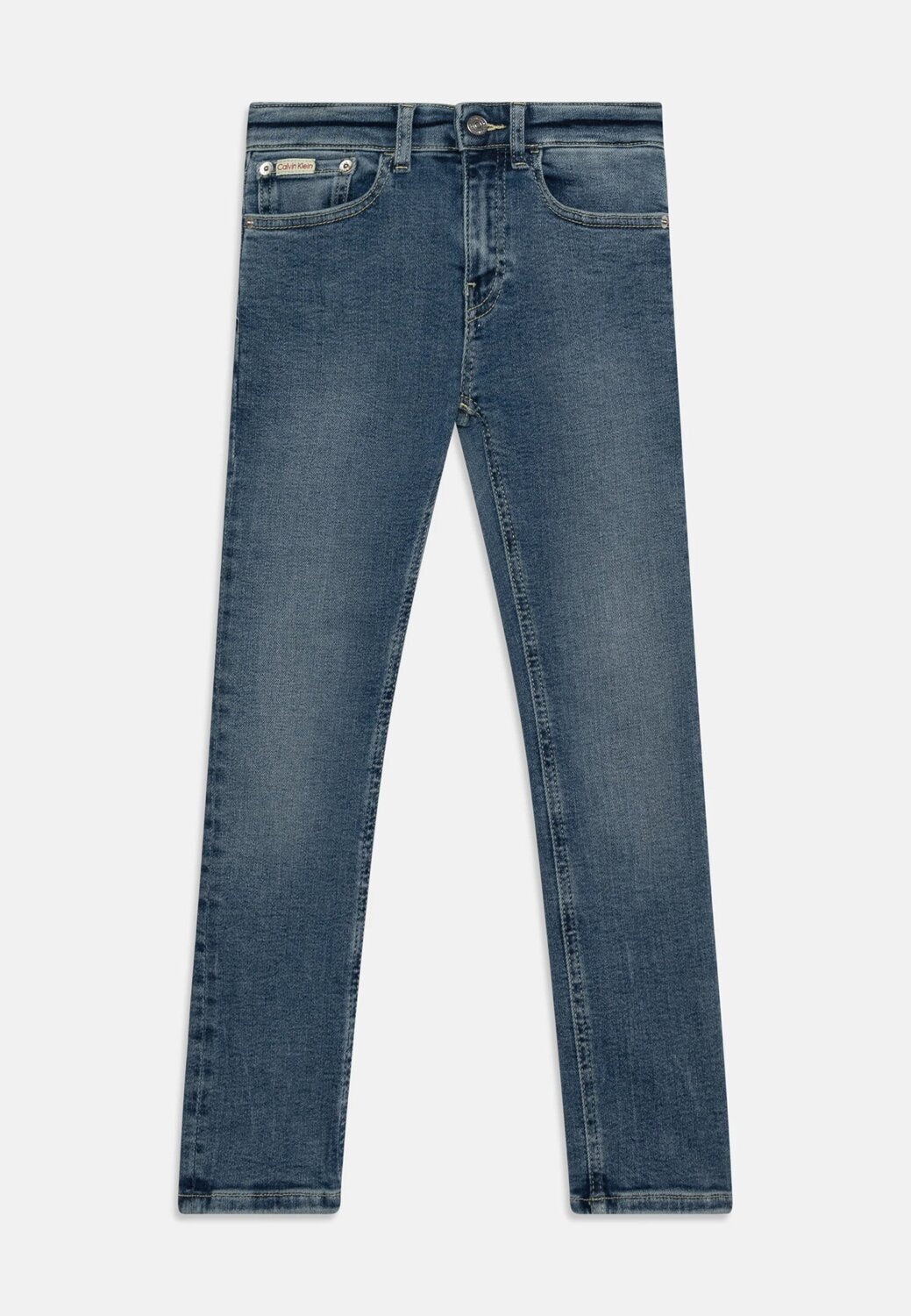 Calvin Klein Jeans Blu Denim Bamino In Cotone Vita Regolabile Sportivo AI25