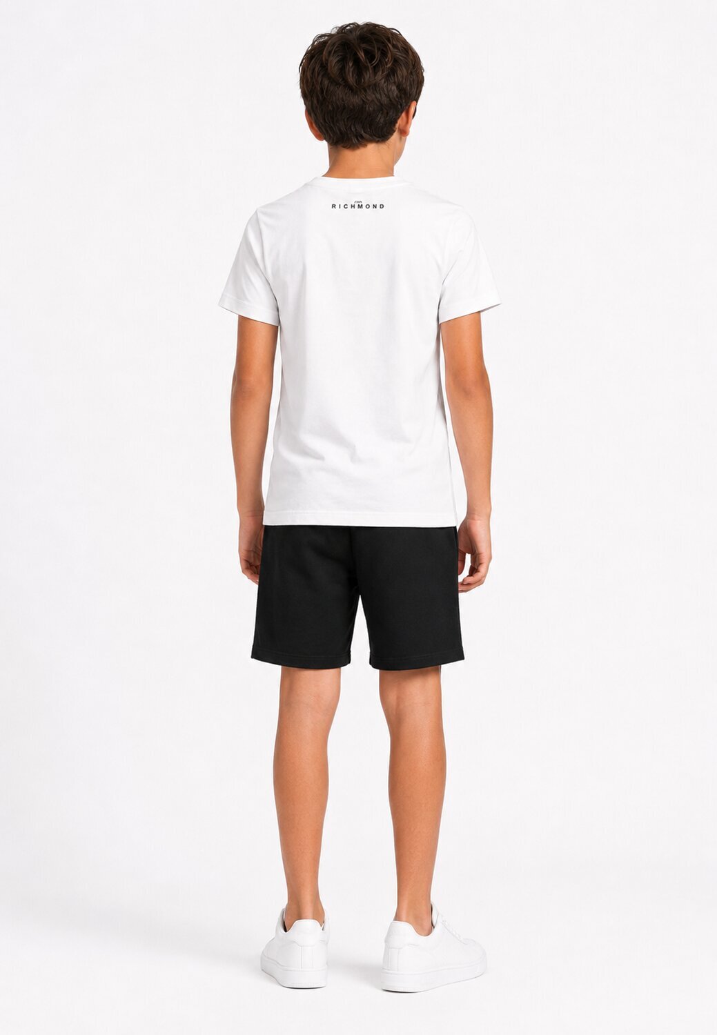 John Richmond Completo Con Tshirt Grigia e Bermuda Bambino RBP26007CJNUOV_