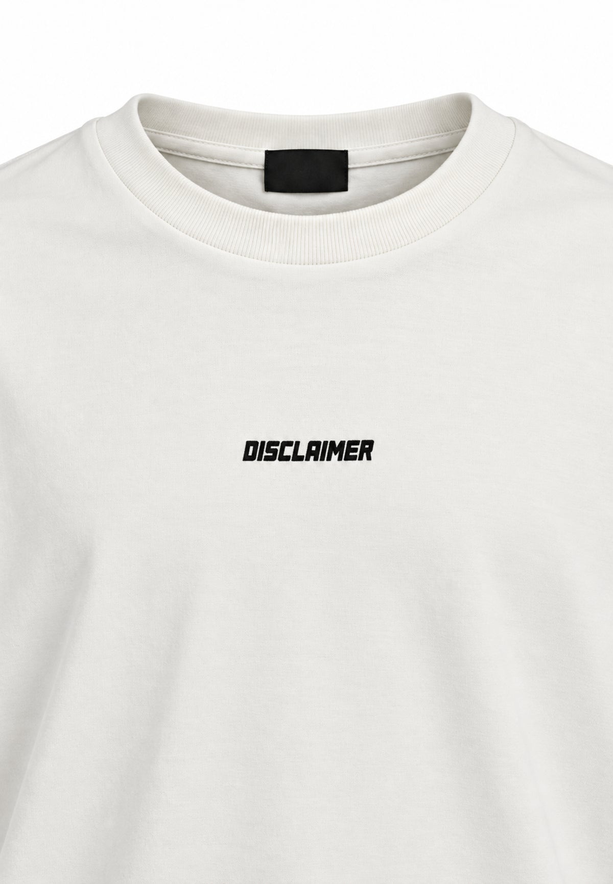 Disclaimer T SHIRT PANNA A MEZZE MANICHE LOGO MAXI RETRO Bambini e ragazzi 26IDK59102.PANNA_