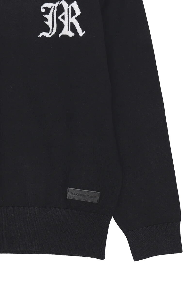 John Richmond maglione ragazzo nero 2-16 anni logo JR | CammarataMode
