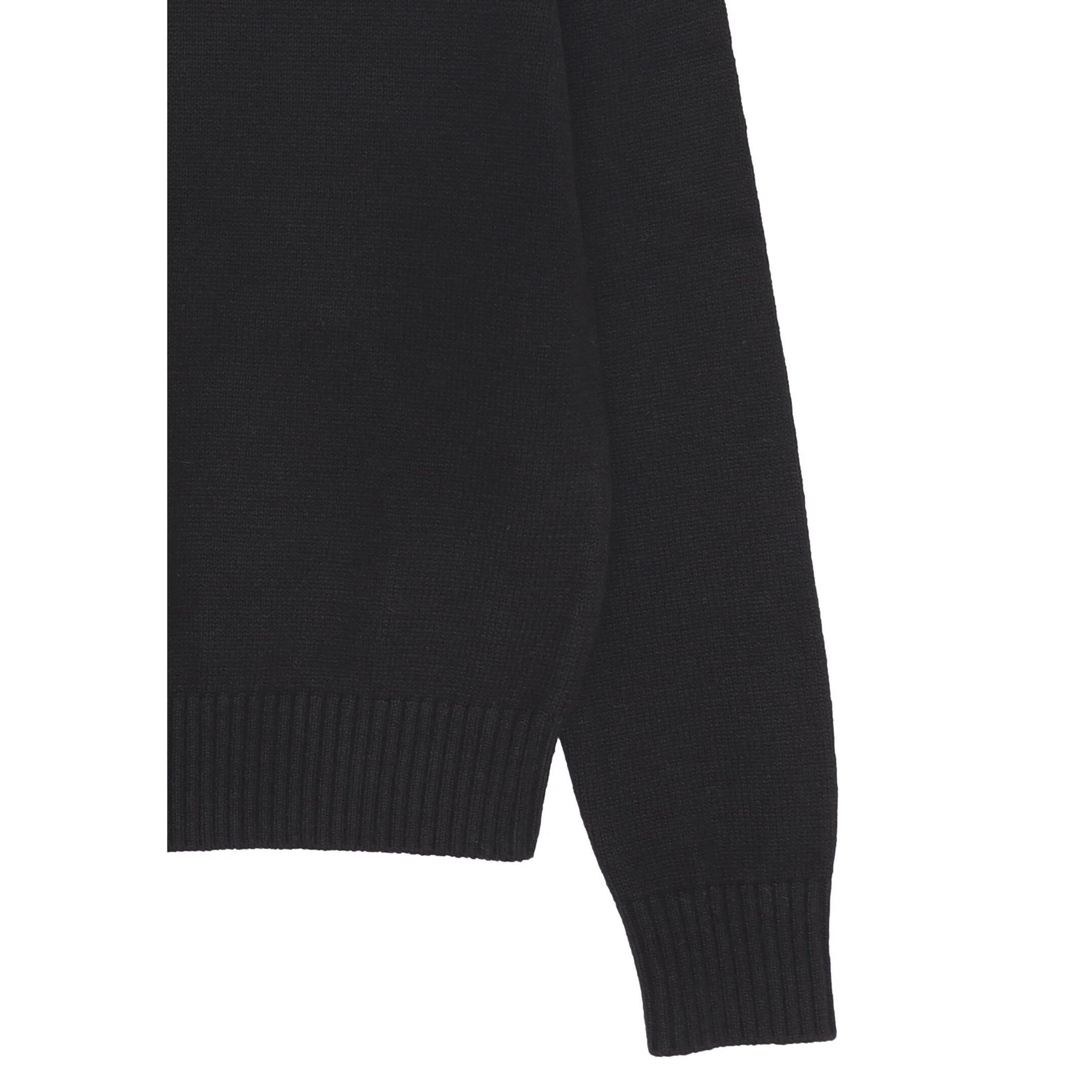 Roy Rogers Maglione Bambina Logo Ricamato - Nero (2-16 Anni)
