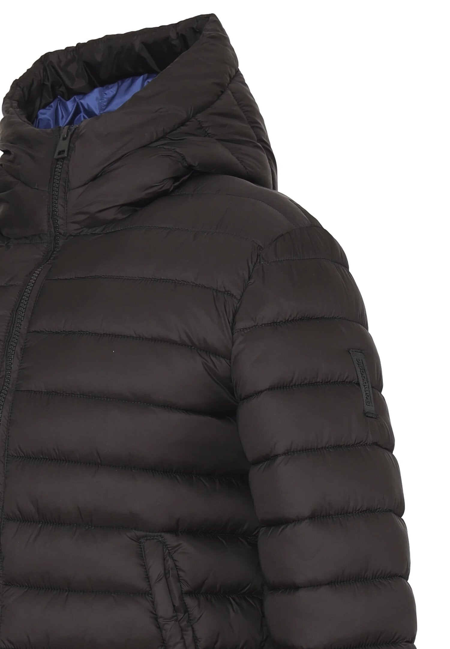 Bomboogie Giubotto Nero Bambino In Nylon Con Cappuccio | Sportivo AI25 | CammarataMode