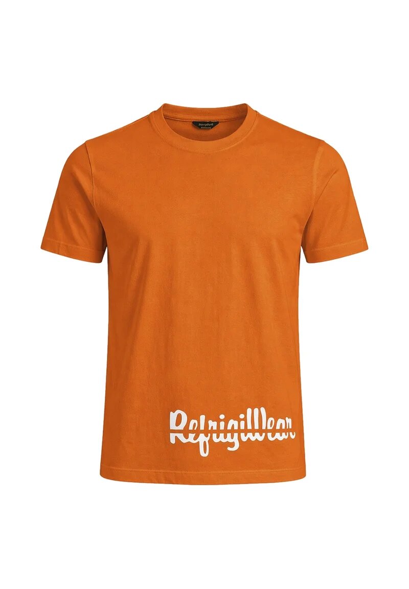 Refrigiwear Completo Arancione e Bermuda Bianco Bambino R1591DS26_