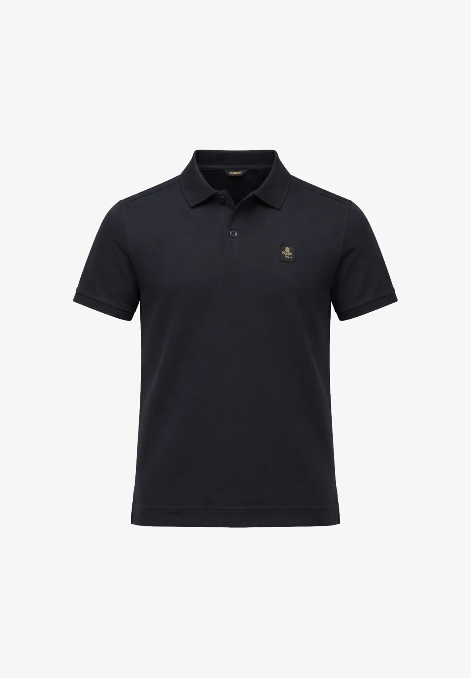 Refrigiwear Polo Blu Logo Patch Bambino Maniche Corte - R1523TS26_