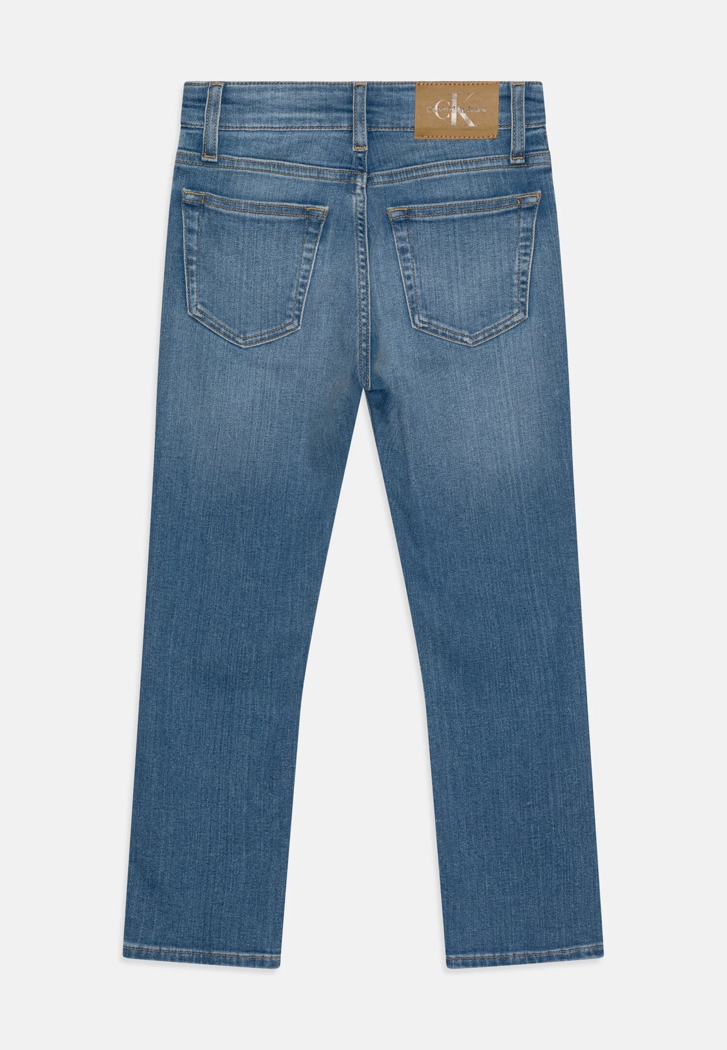 Calvin Klein Jeans Denim Chiaro Bambino Vita Regolabile Quotidiano PE26