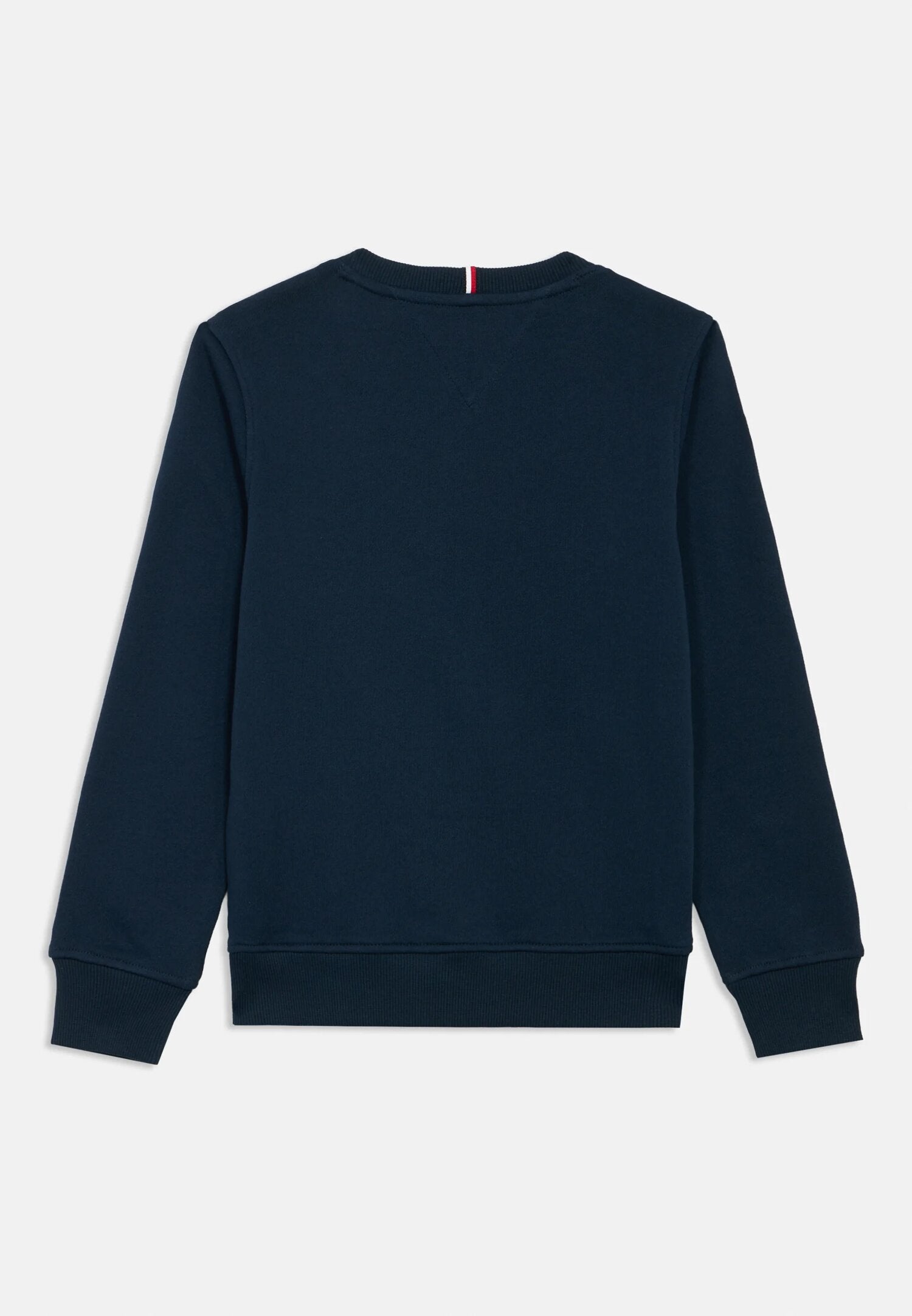 Tommy Hilfiger Felpa Blu Baby Girocollo Sportivo In Cotone KS0KS00709C1GNEO_