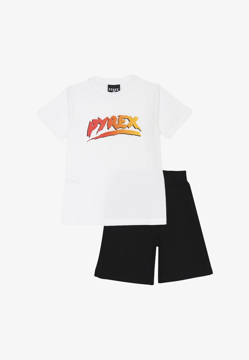 Pyrex Complete Children's White 2 Piece Cotton Summer Season - WHITE | CammarataMode