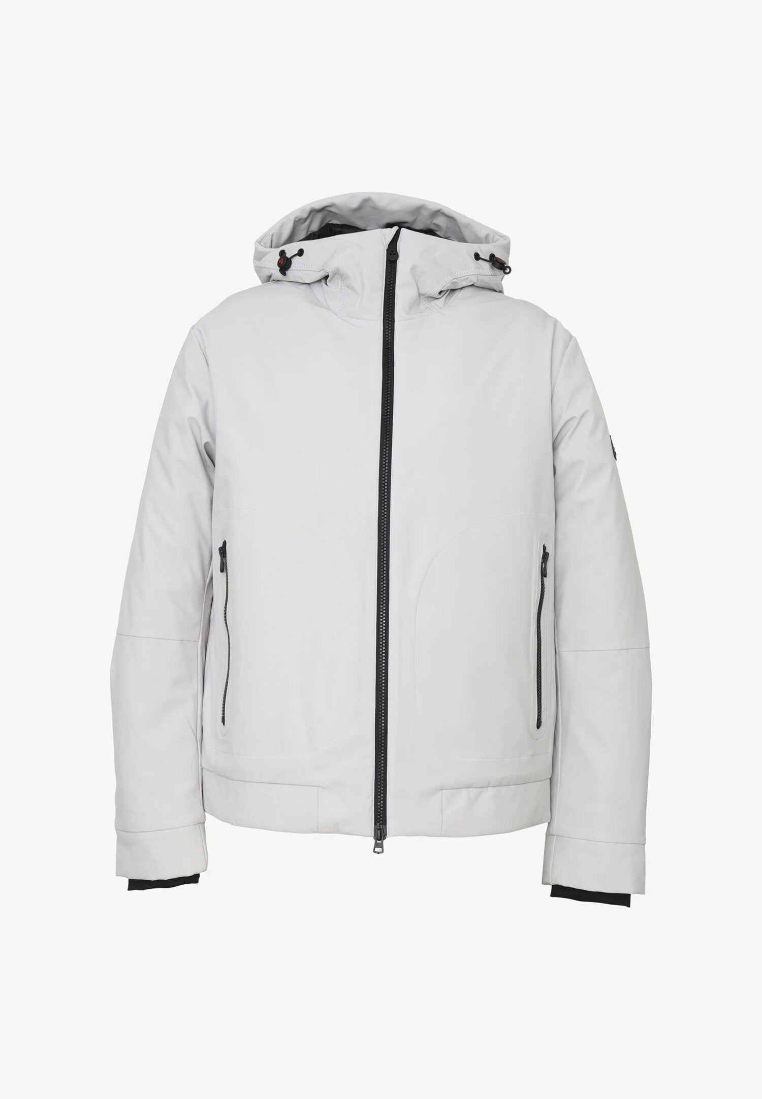 Peuterey Giubbotto Grigio Bambino In Nylon Con Cappuccio Invernale AI25