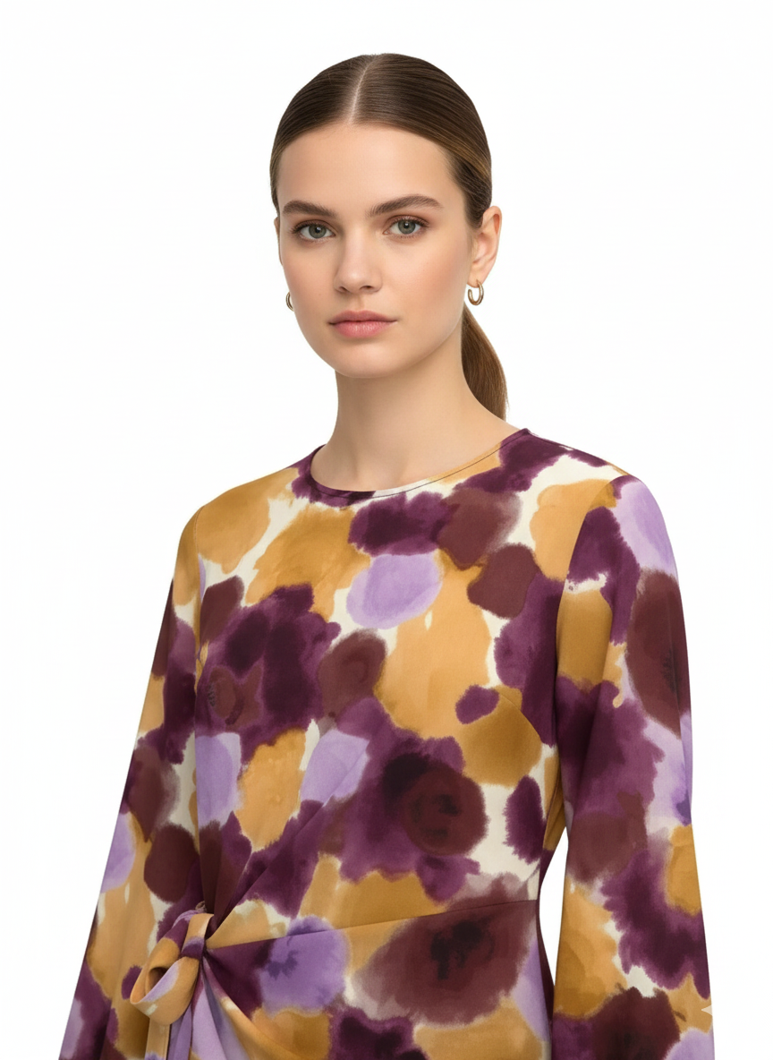 Emme Marella Abito Donna Delfi Ocra