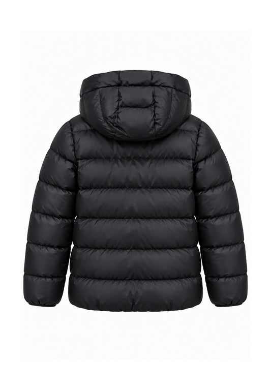 Refrigue giubbotto NERO bomber con cappuccio Bambine e ragazze 2841o00066.ne_