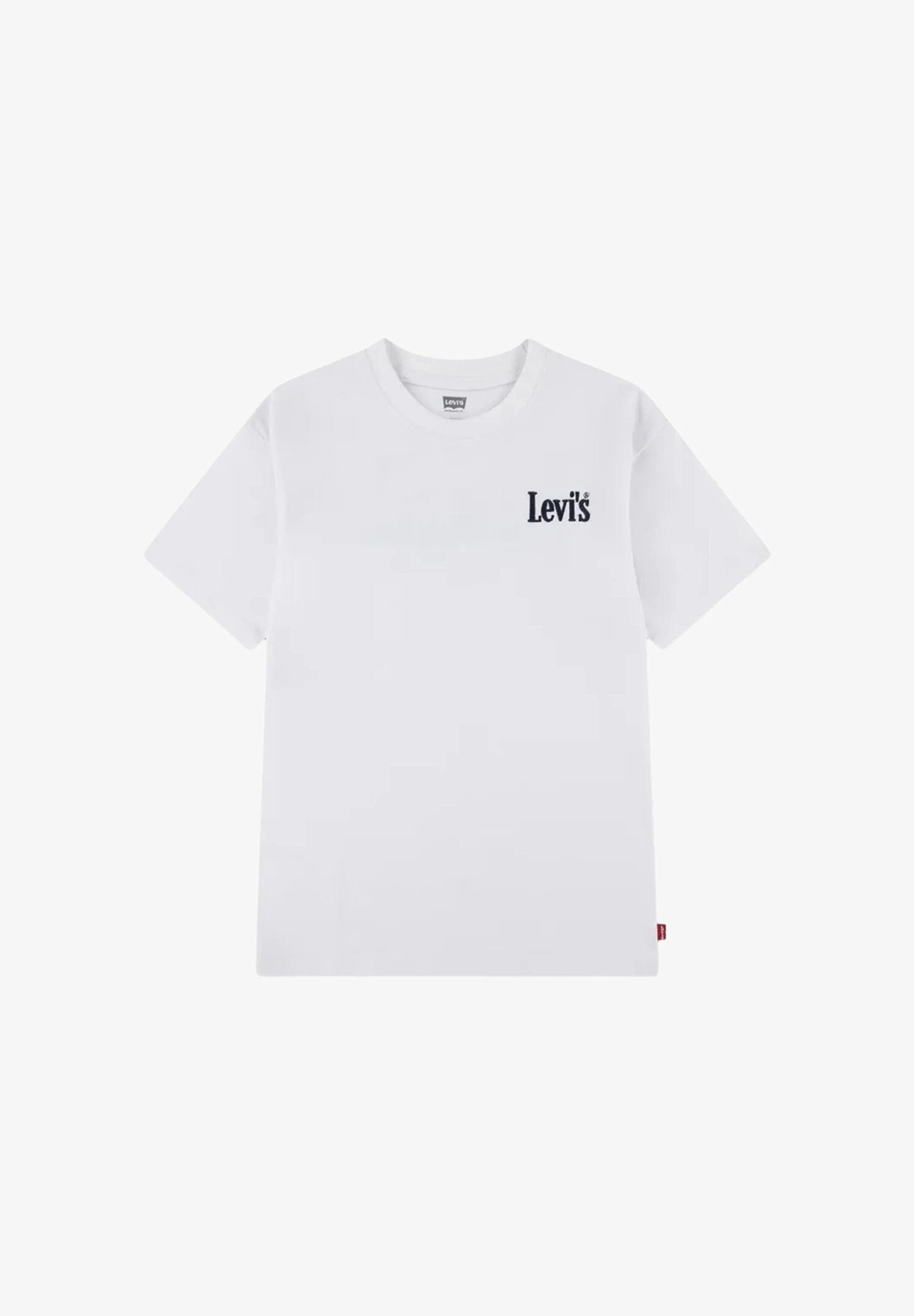 Levi's Tshirt Bianca Logo Ricamato Bambino 9EP758-W1T_
