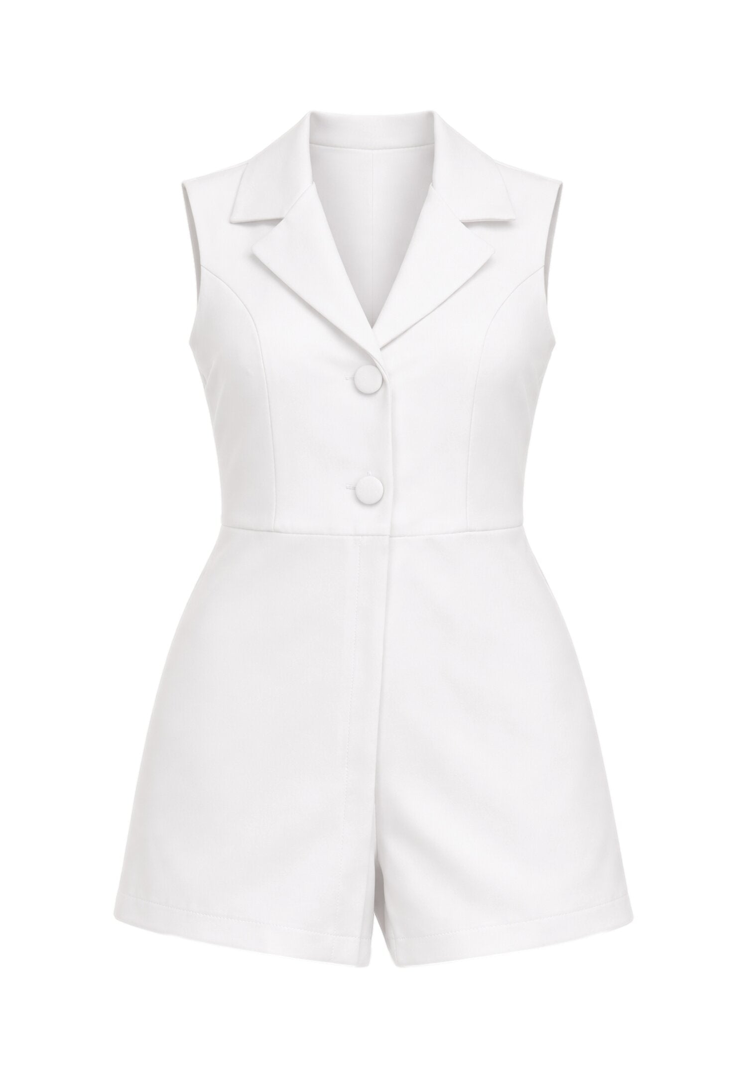 Mon Saurire Tutina Panna Smanicata Con Collo Rever Bambina M1338J_